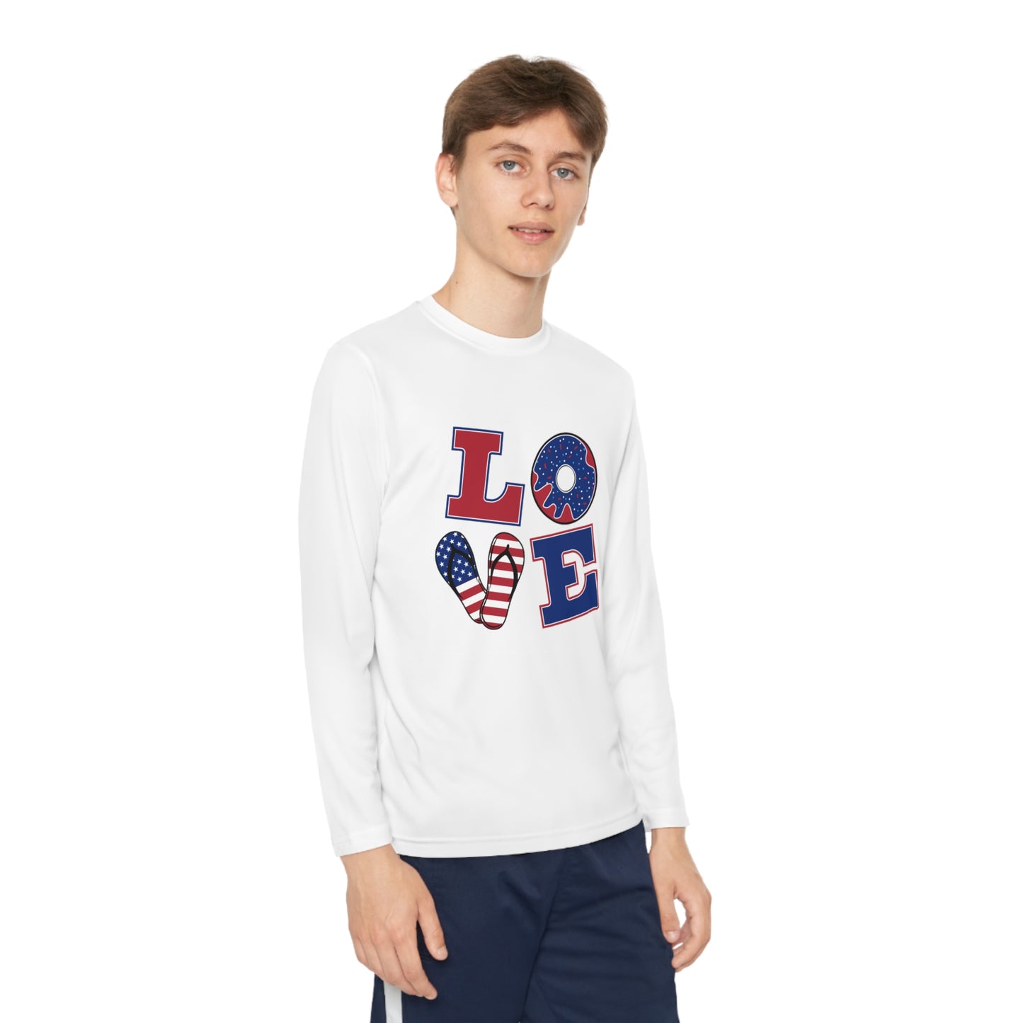 LOVE-Youth Long Sleeve Competitor Tee