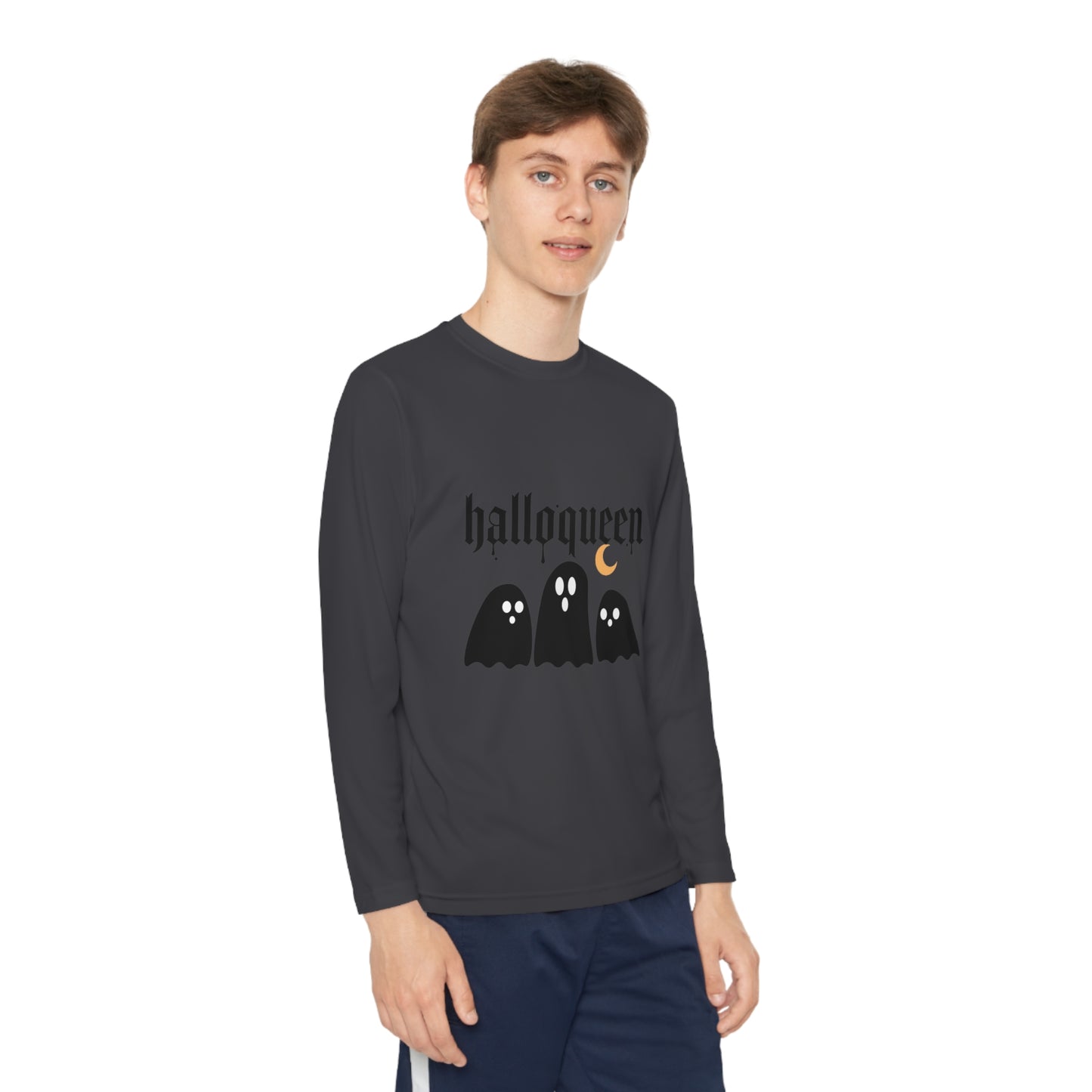 Halloween-Youth Long Sleeve Competitor Tee