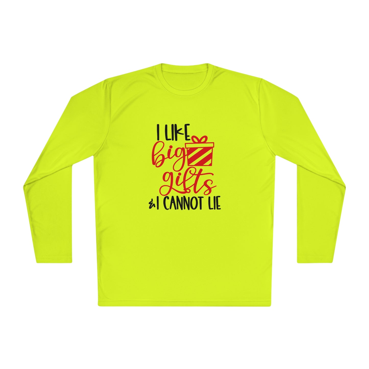 I like big gifts- Unisex Lightweight Long Sleeve Tee