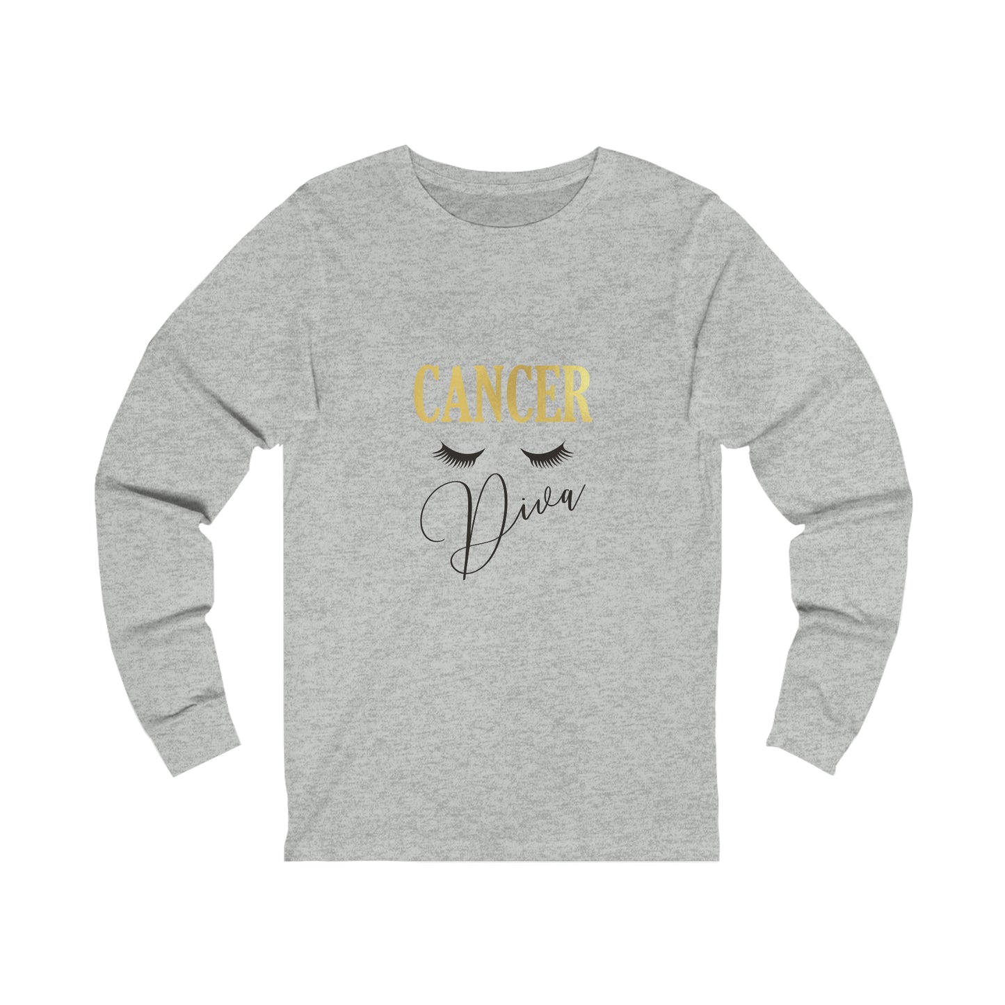 Cancer Diva- Unisex Jersey Long Sleeve Tee