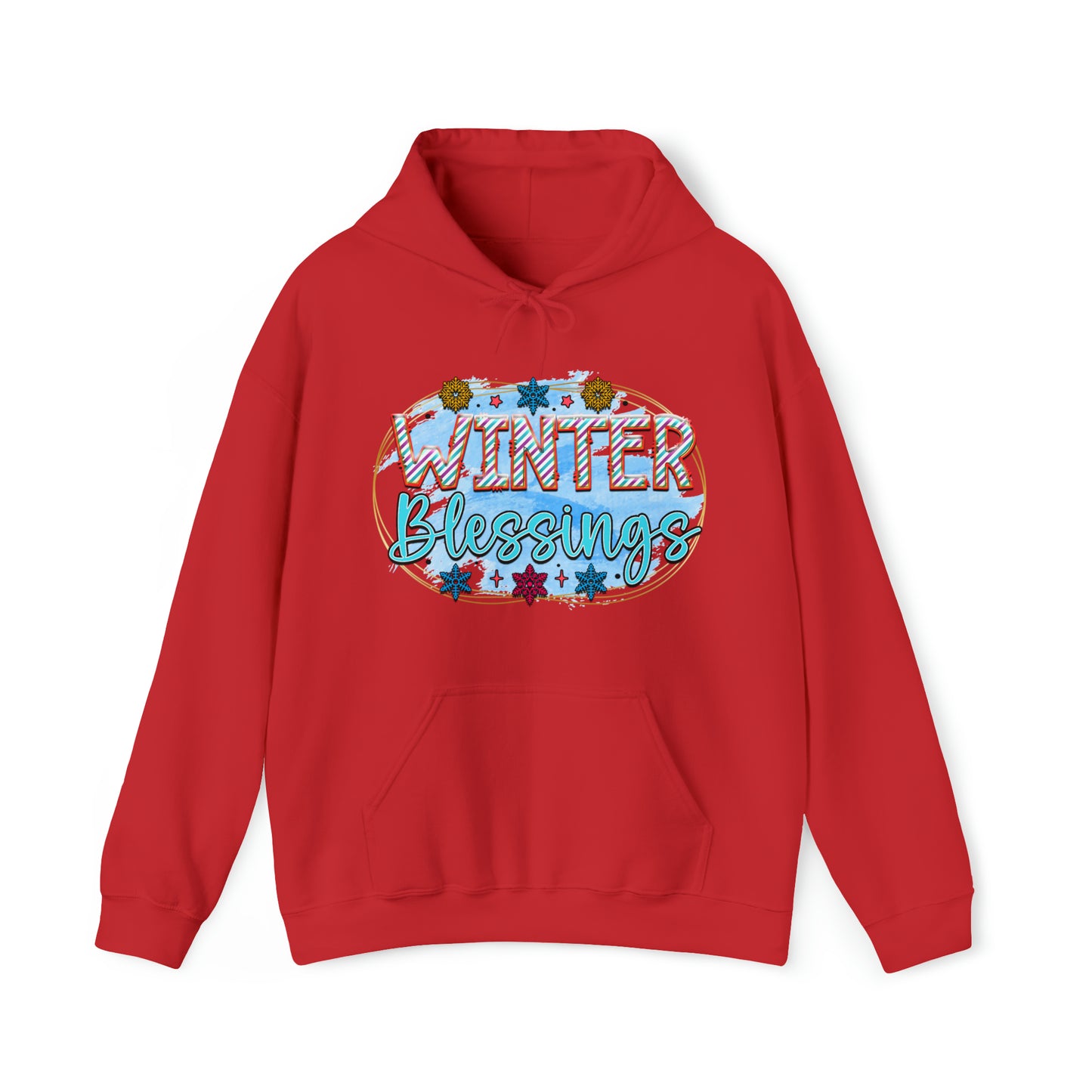 WINTER BLESSINGS-Unisex Heavy Blend™ Hooded Sweatshirt