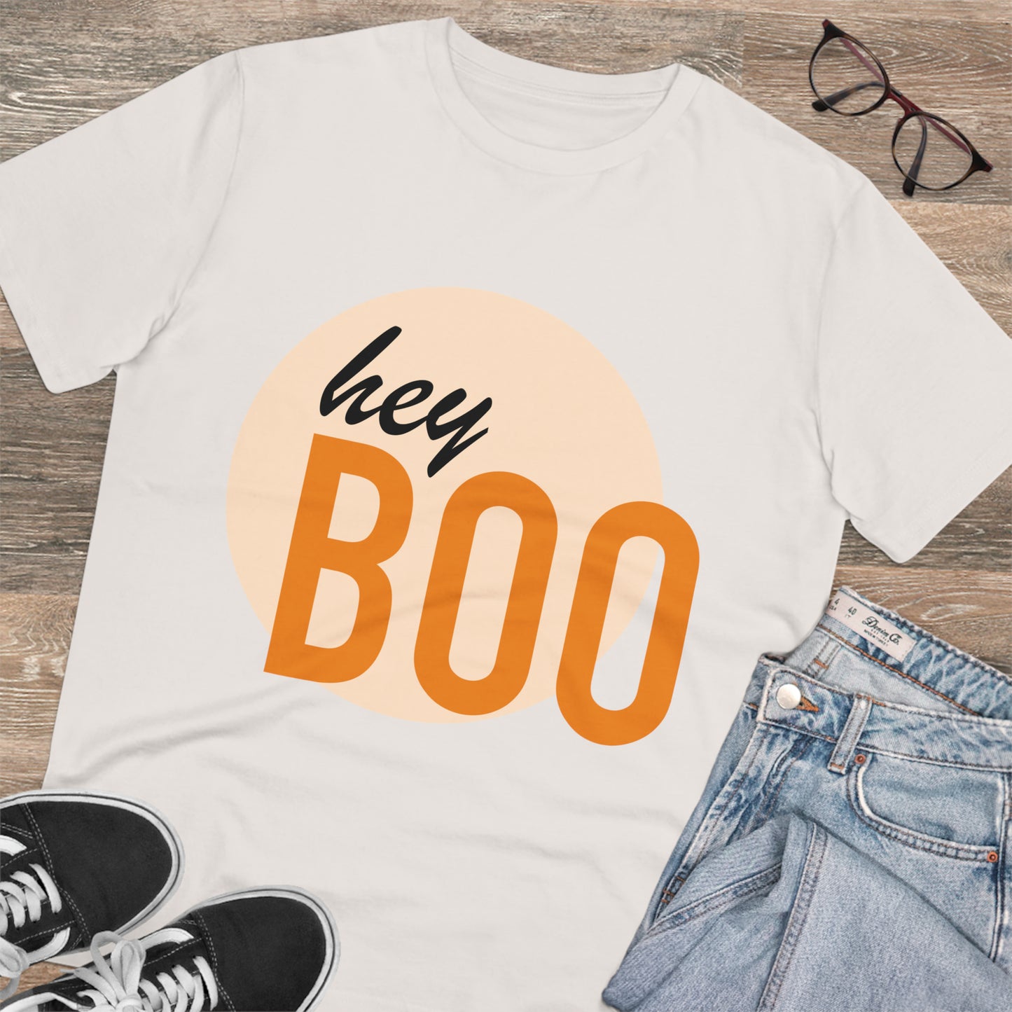 Hey boo-Organic Creator T-shirt - Unisex