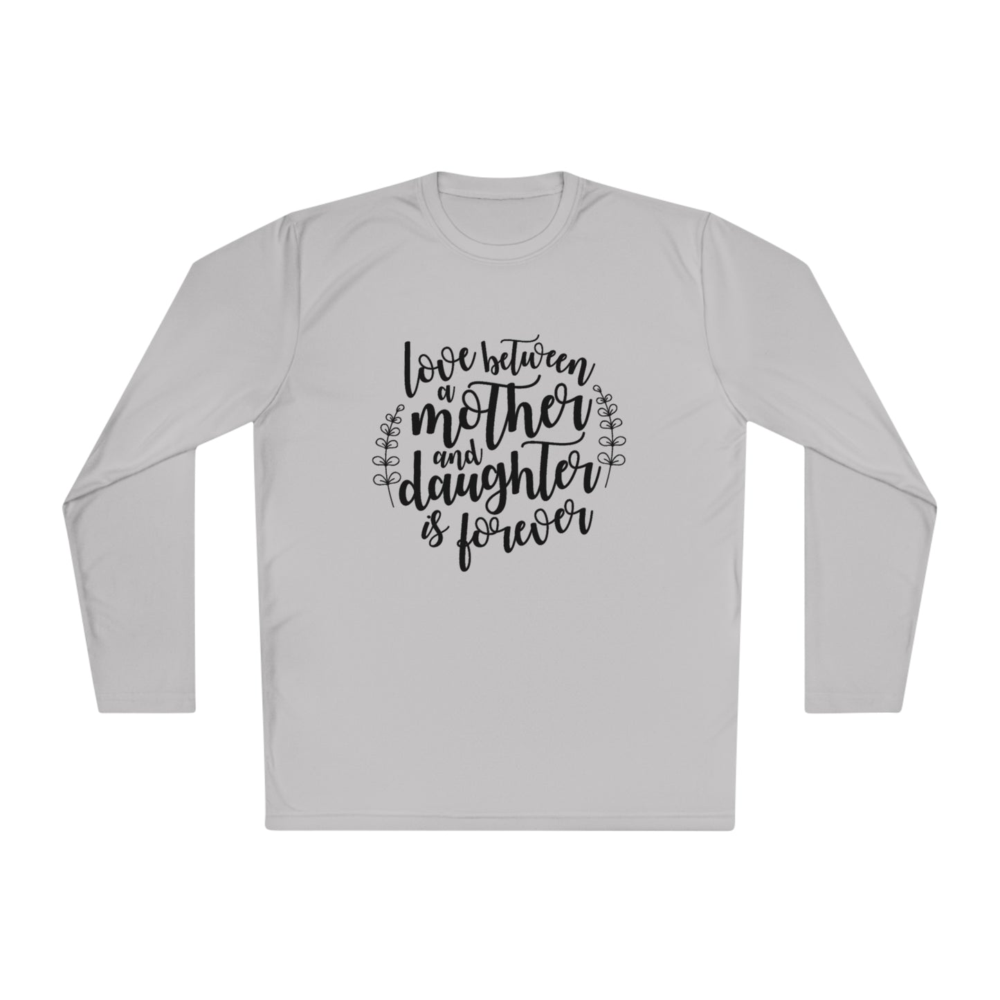 Love between a mother and daughter- Unisex Lightweight Long Sleeve Tee