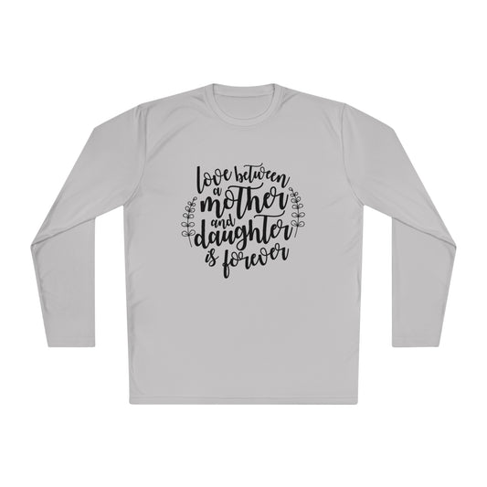 Love between a mother and daughter- Unisex Lightweight Long Sleeve Tee