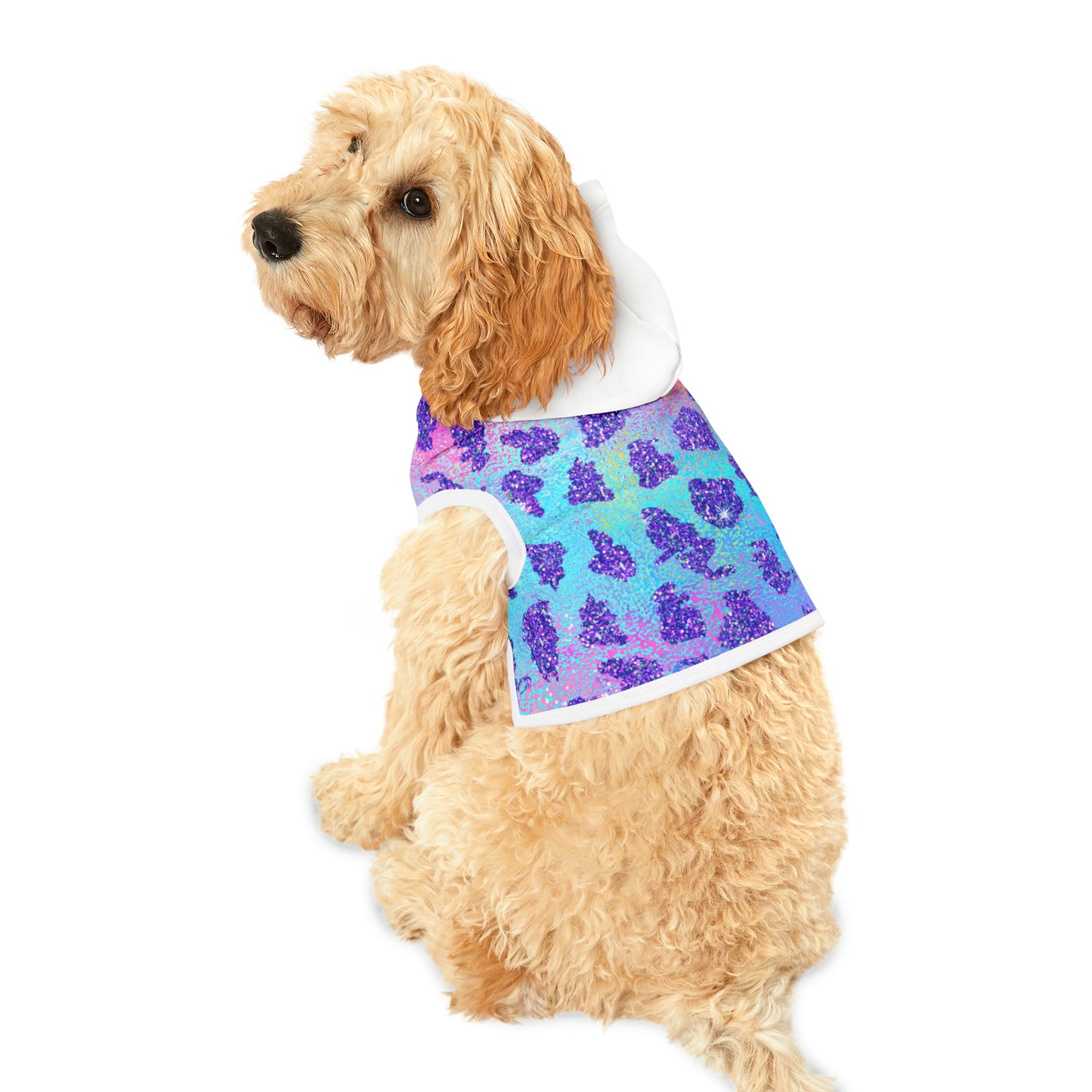 Rainbow Paw Print- Pet Hoodie