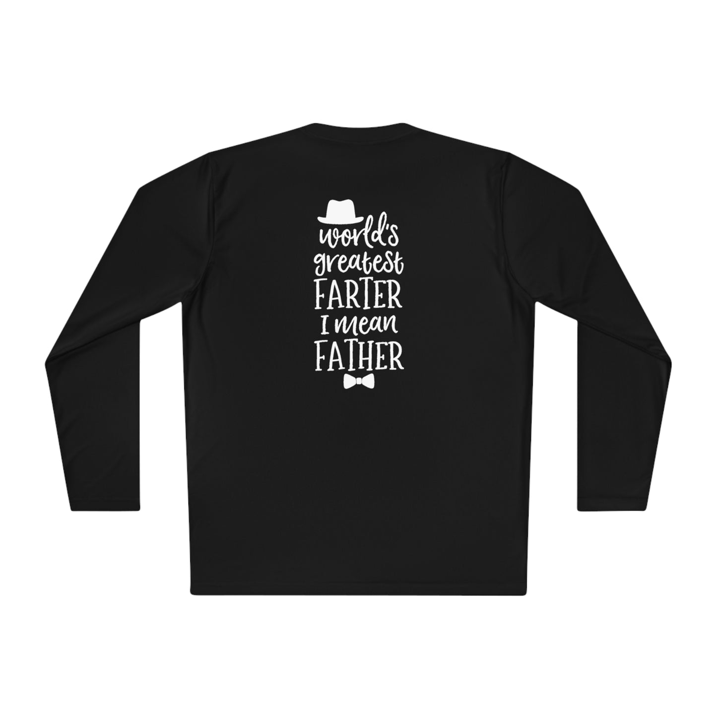 World's greatest farter- Unisex Lightweight Long Sleeve Tee