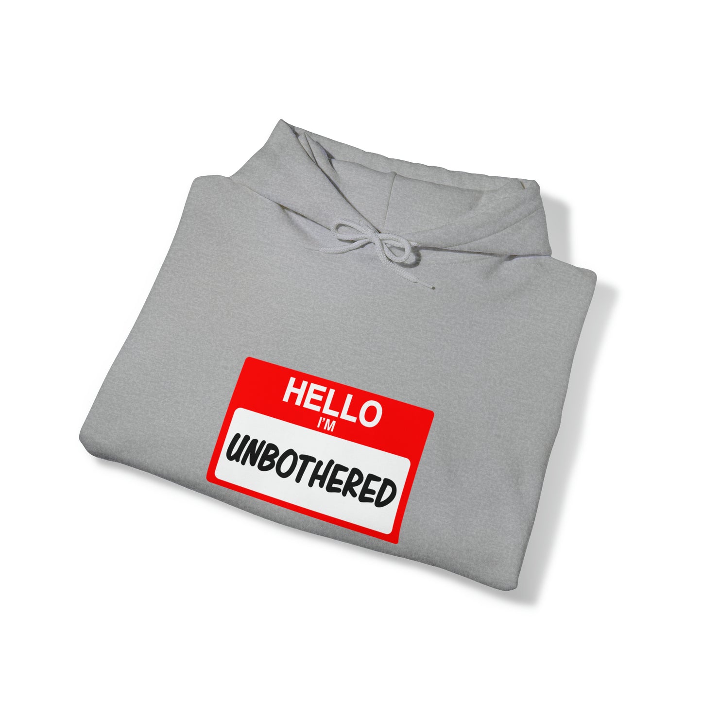 Hello I'm unbother-Unisex Heavy Blend™ Hooded Sweatshirt