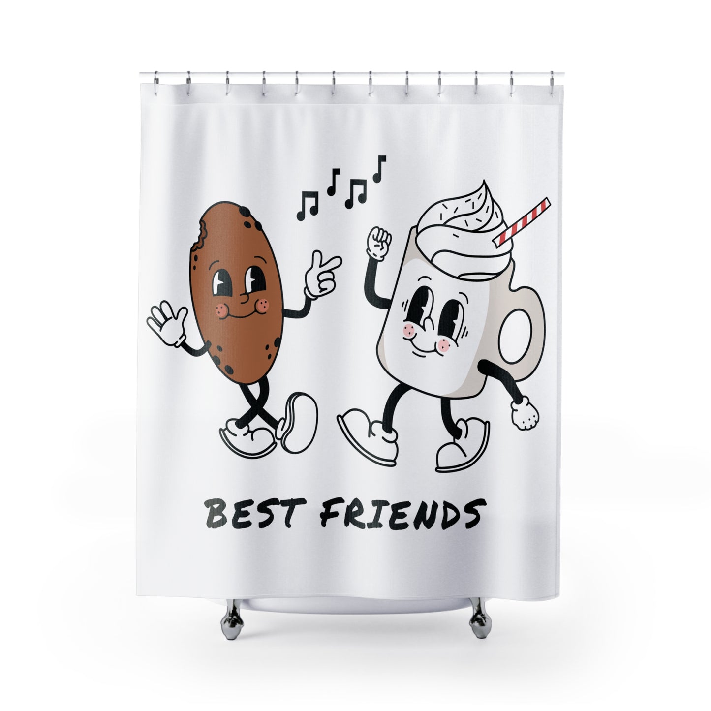 Best Friends-Shower Curtains