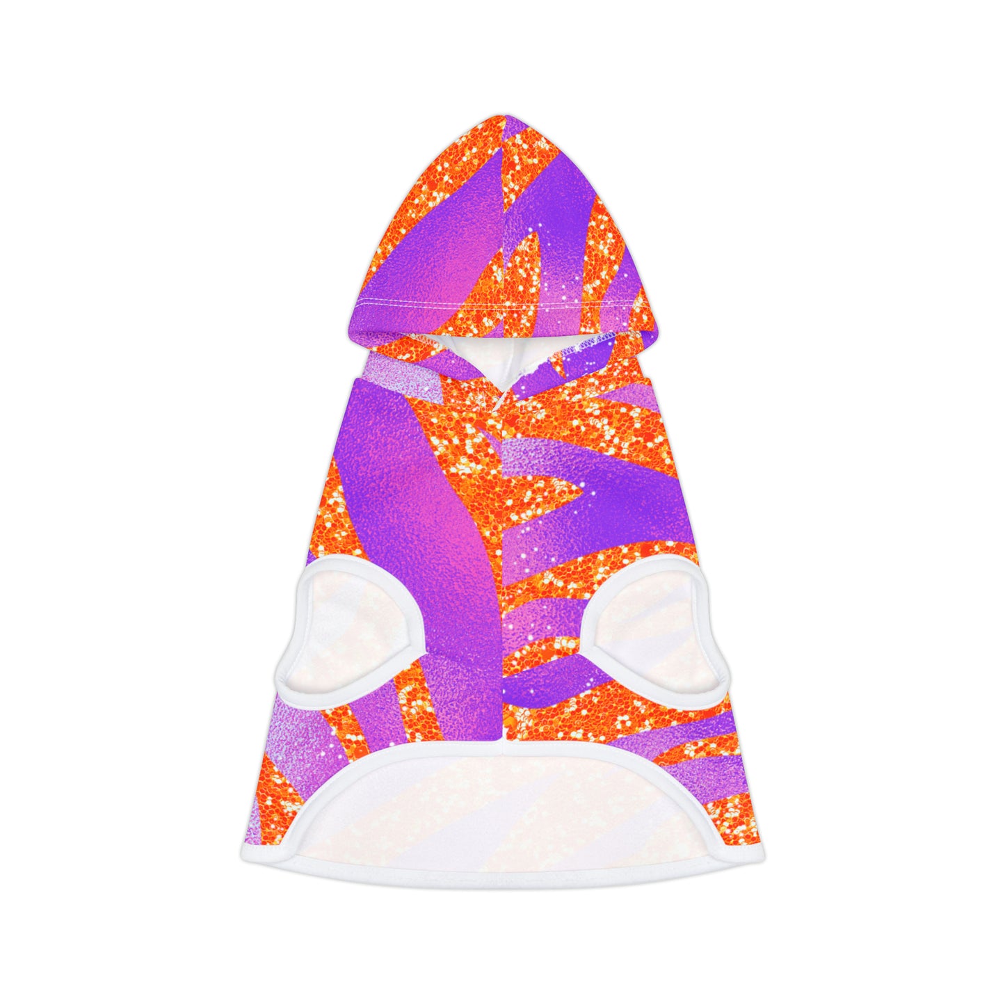 Orange Purple Mix- Pet Hoodie