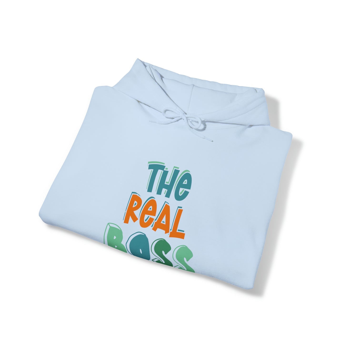 The real boss- Unisex Heavy Blend™ Hooded Sweatshirt