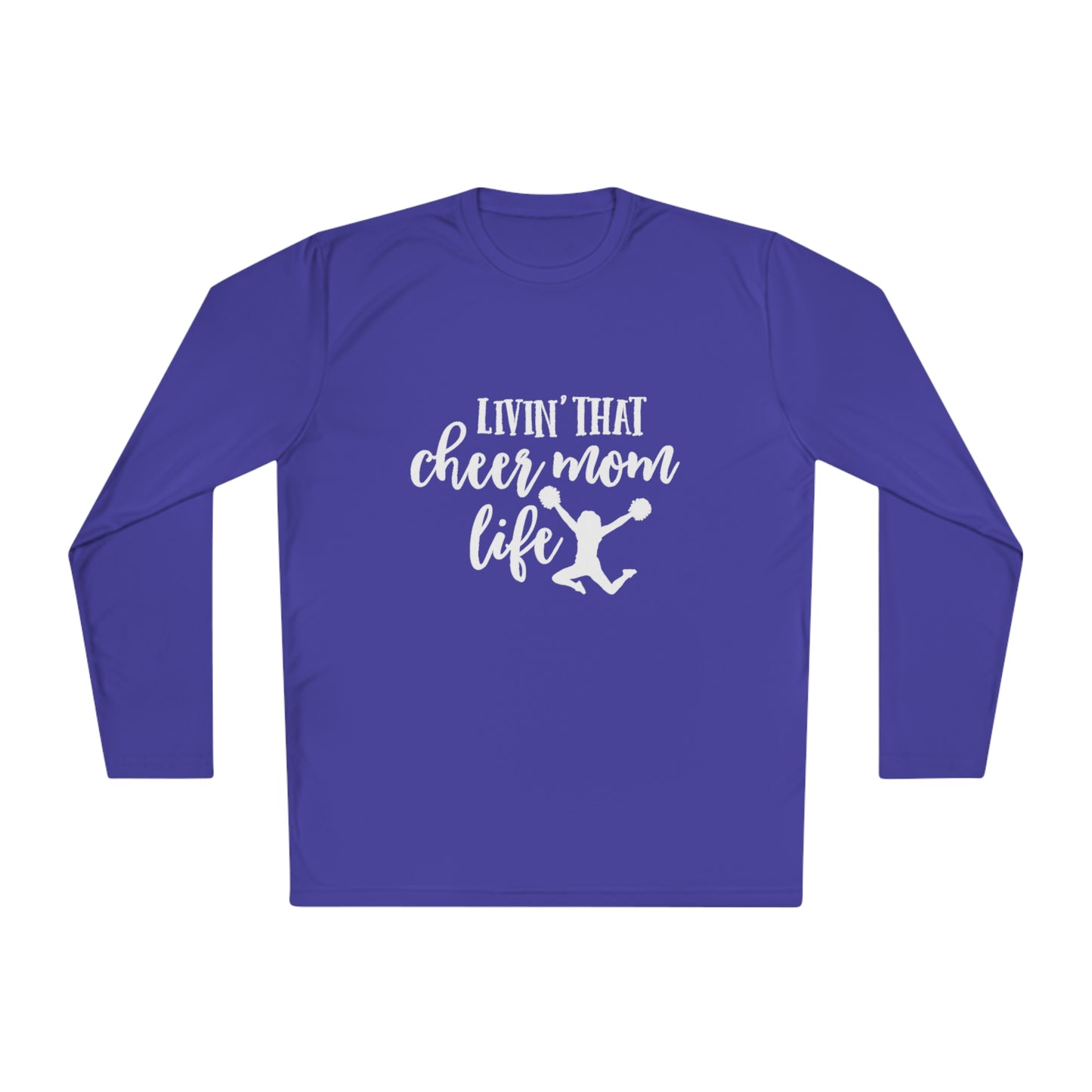 Living  that cheer  mom life- Unisex Lightweight Long Sleeve Tee