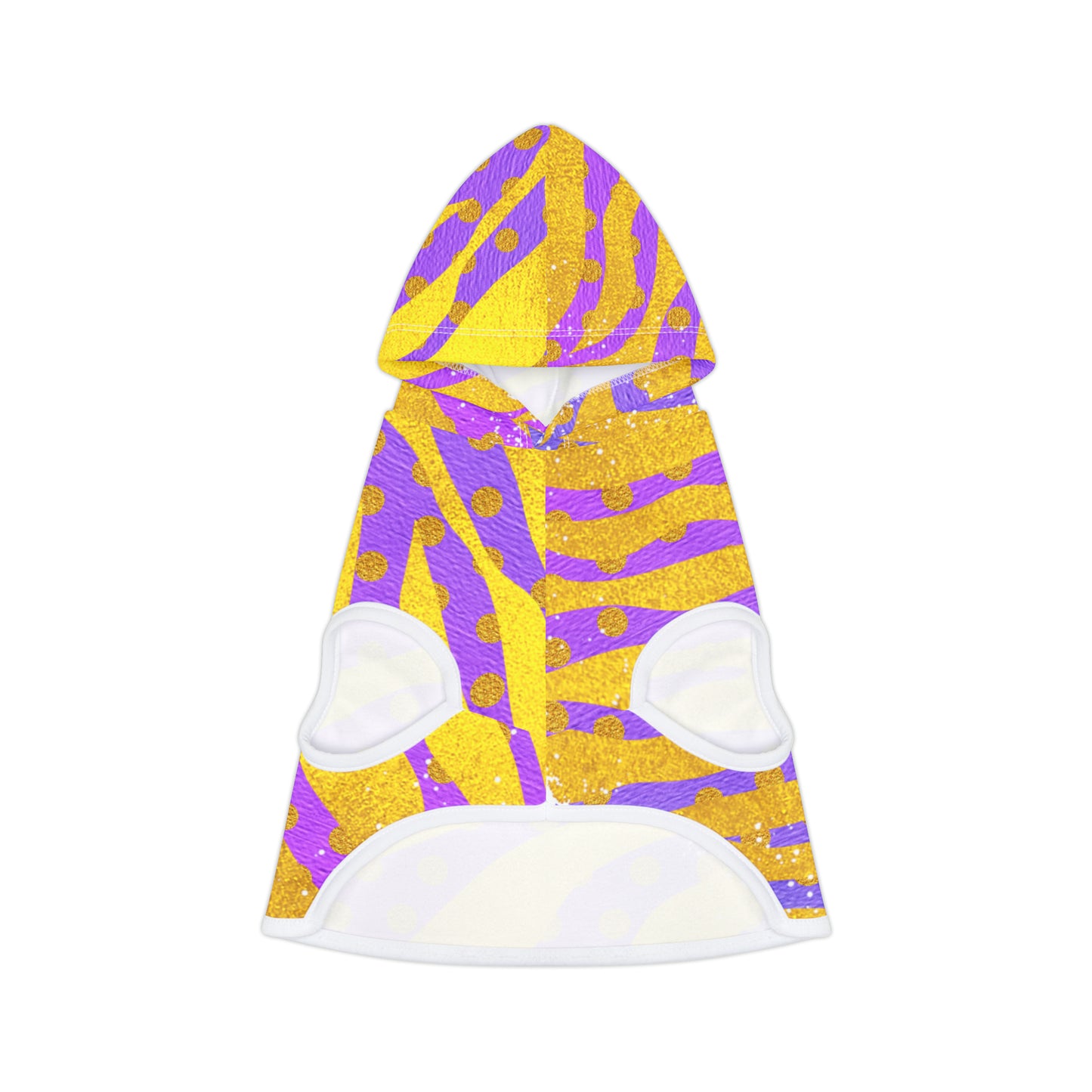 Purple and  Gold- Pet Hoodie