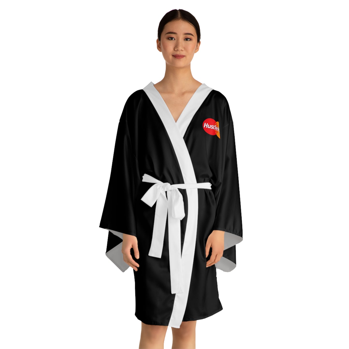 Long Sleeve Kimono Robe (AOP)