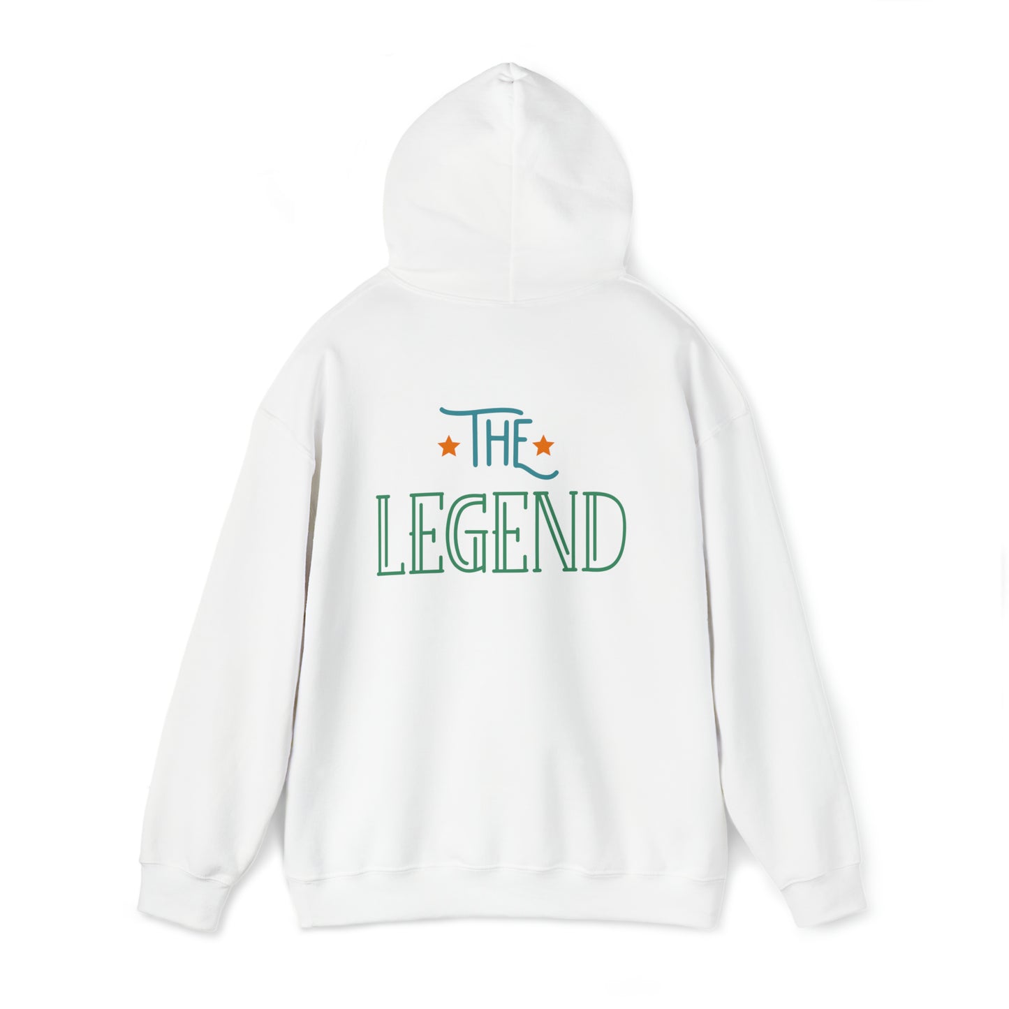 The legend- Unisex Heavy Blend™ Hooded Sweatshirt