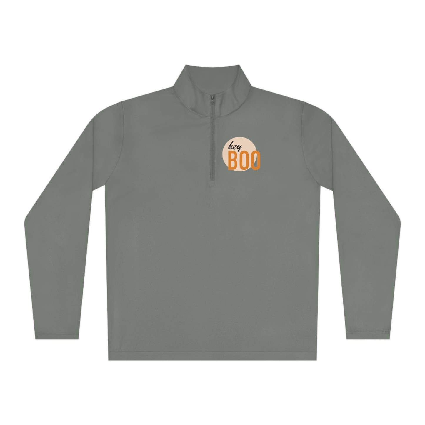 Hey Boo- Unisex Quarter-Zip Pullover