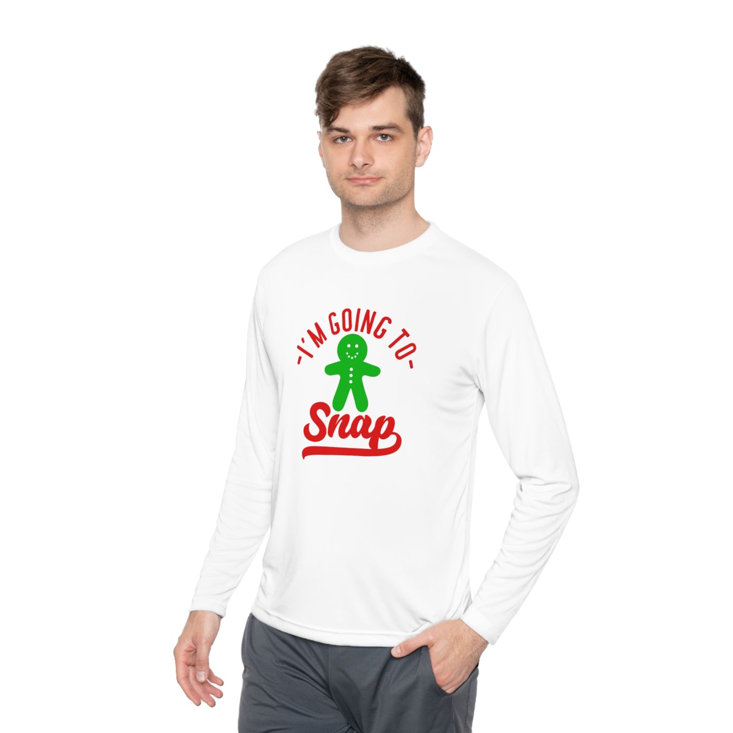 I'm going to snap- Unisex Lightweight Long Sleeve Tee