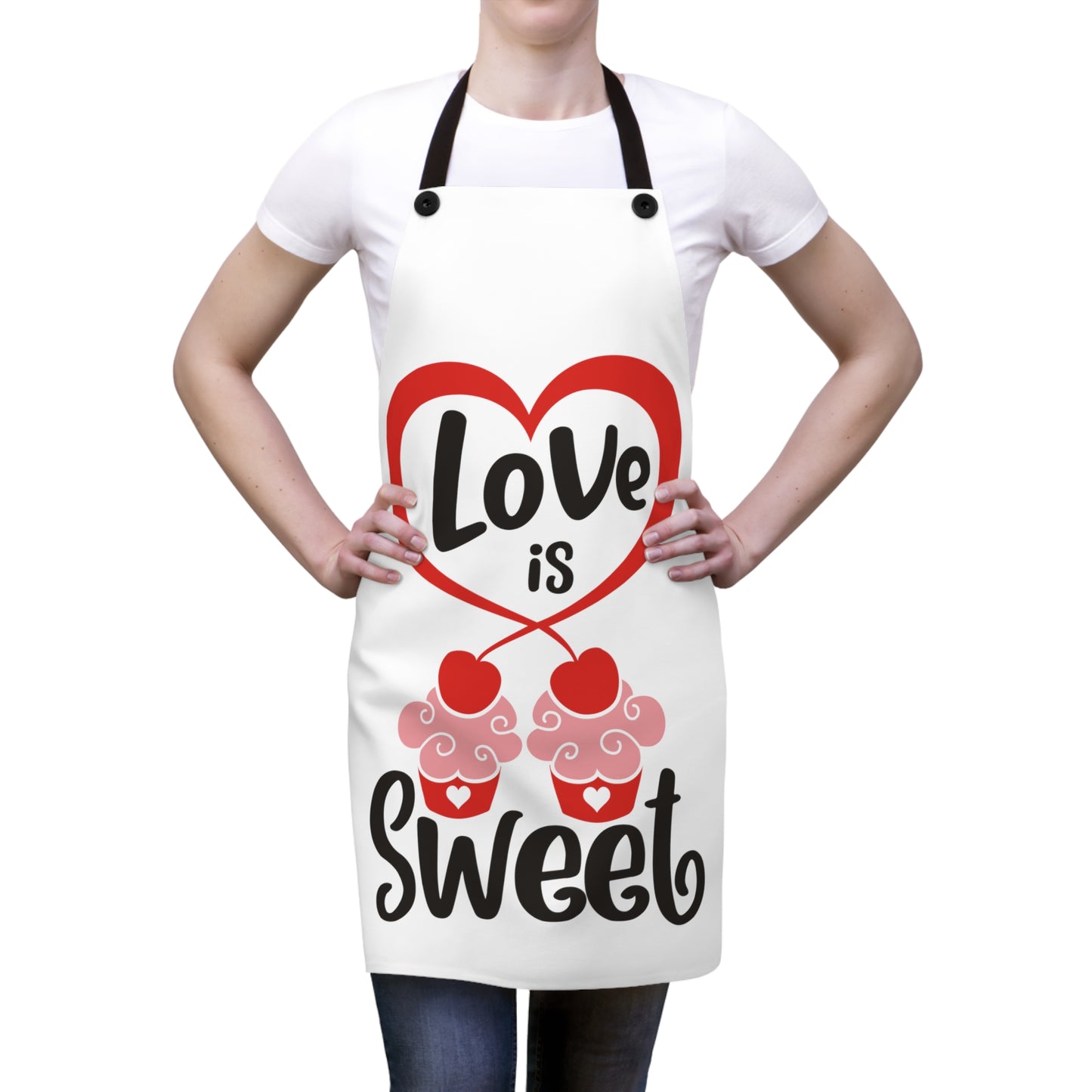 Love is sweet- Apron (AOP)