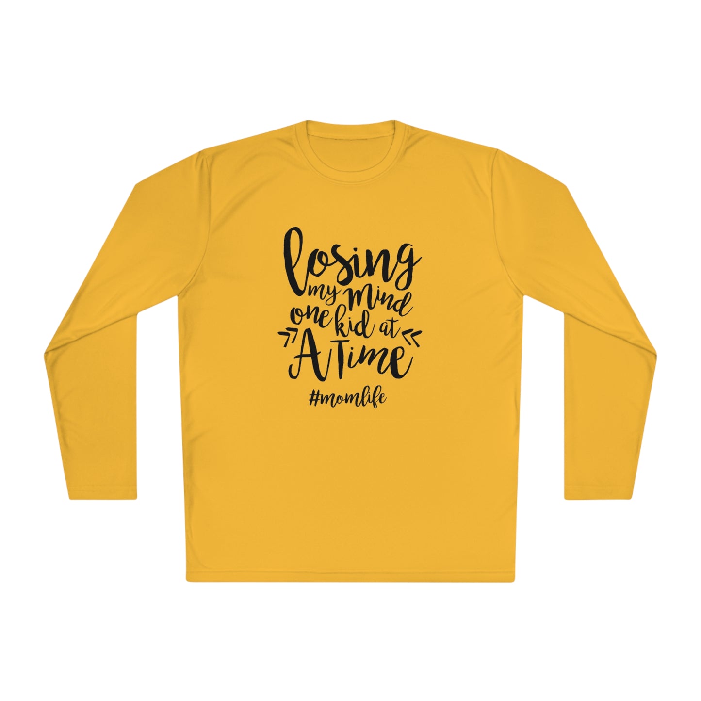 Losing my mind, one kid at a time- Unisex Lightweight Long Sleeve Tee