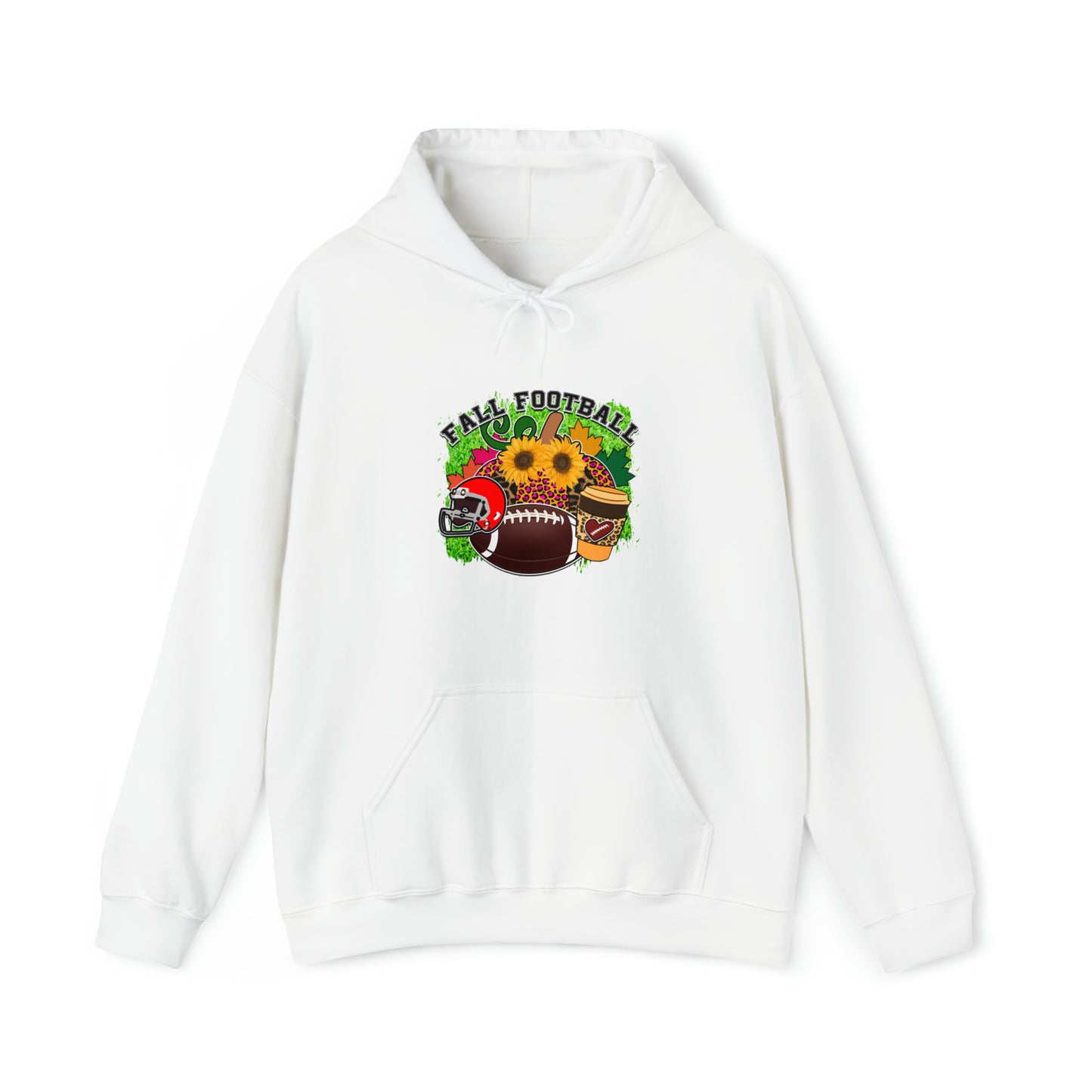 Fall Football- Unisex Heavy Blend™ Hooded Sweatshirt