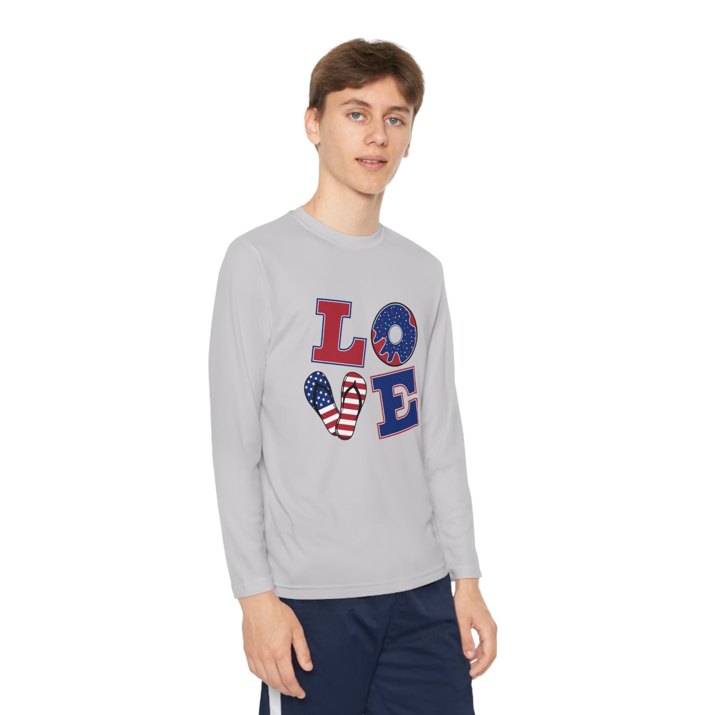 LOVE-Youth Long Sleeve Competitor Tee