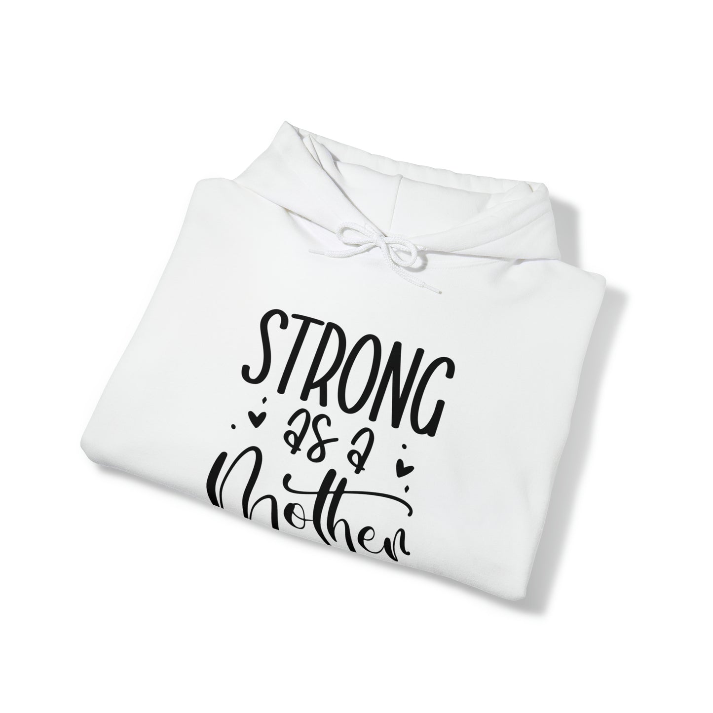 Strong as a mother- Unisex Heavy Blend™ Hooded Sweatshirt