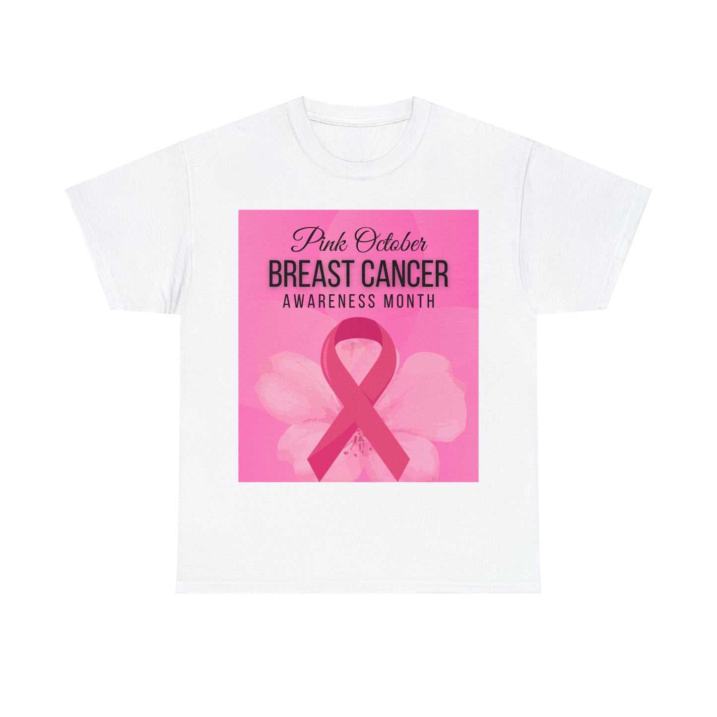 Breast Cancer Awareness -Unisex Heavy Cotton Tee