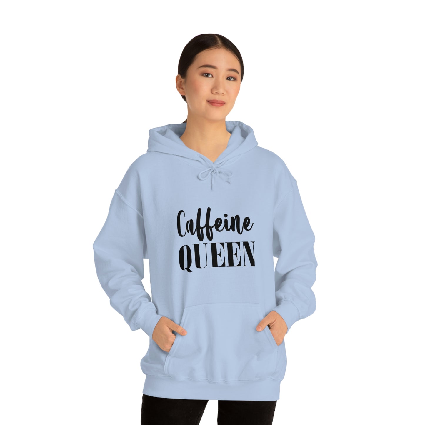 Caffeine Queen Unisex Heavy Blend Hooded Sweatshirt