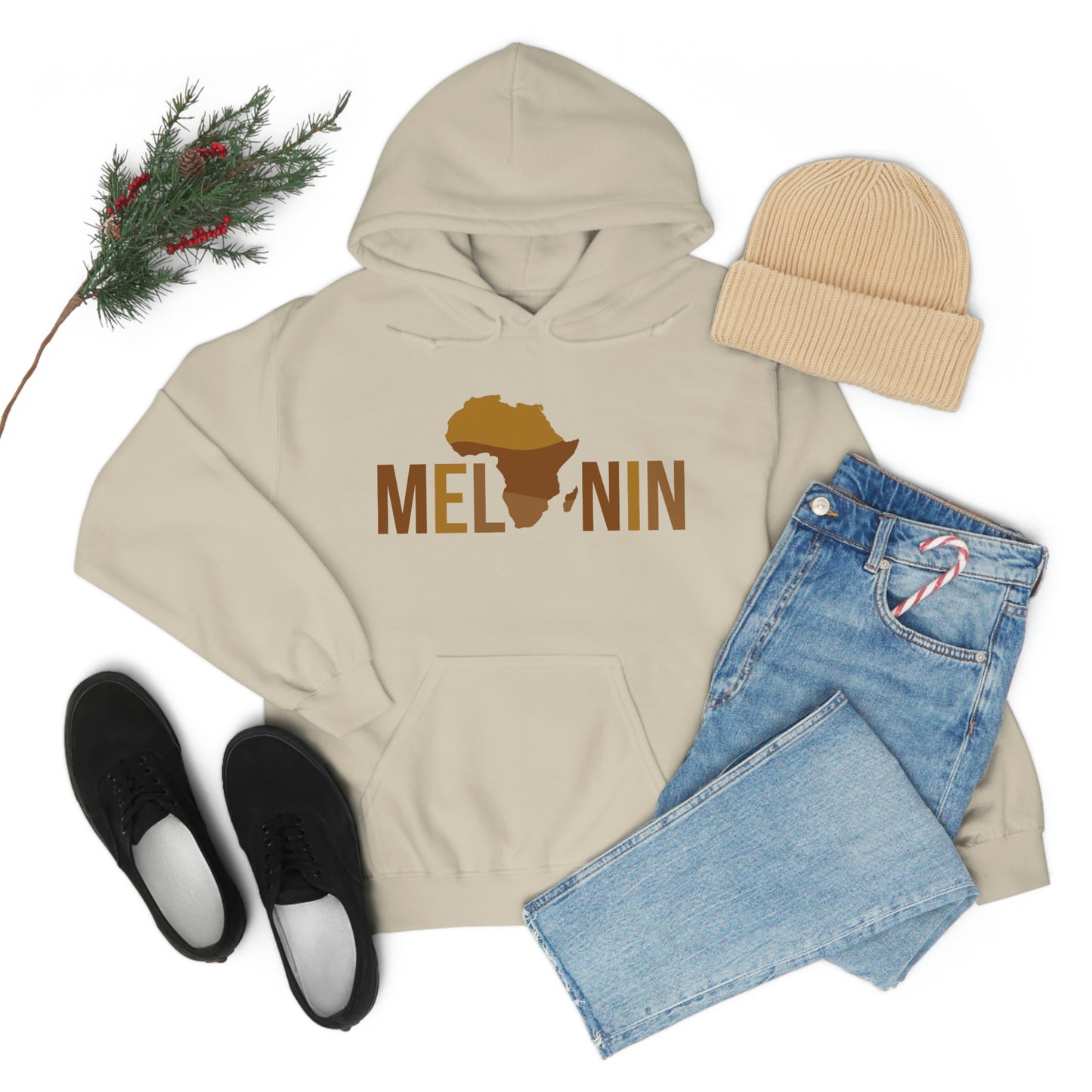 Melanin-Unisex Heavy Blend Hooded Sweatshirt