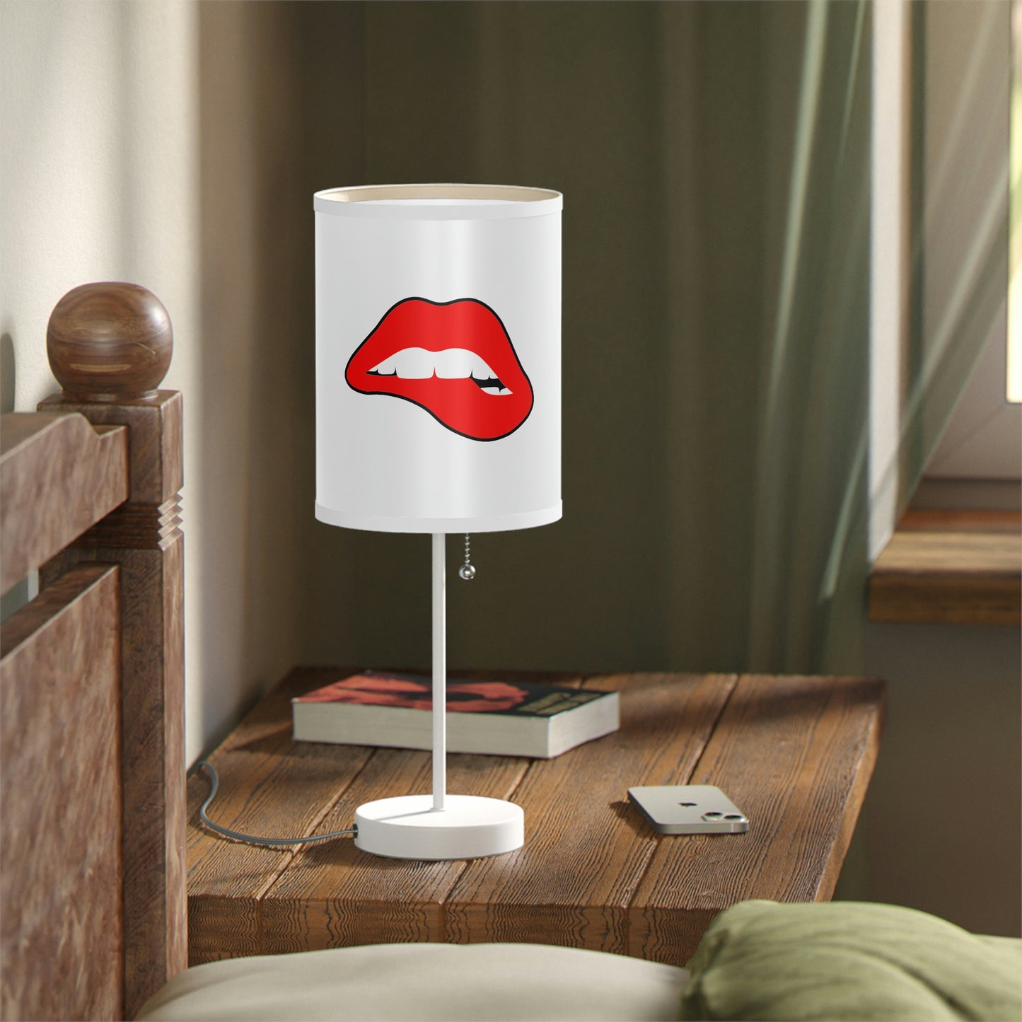 Red Lips-Lamp on a Stand, US|CA plug