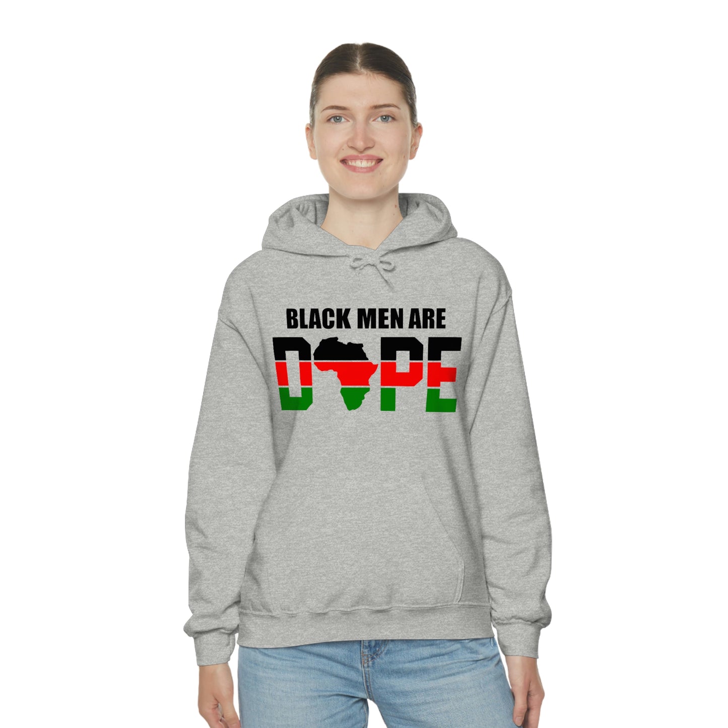 Black Men are Dope- Unisex Heavy Blend Hooded Sweatshirt