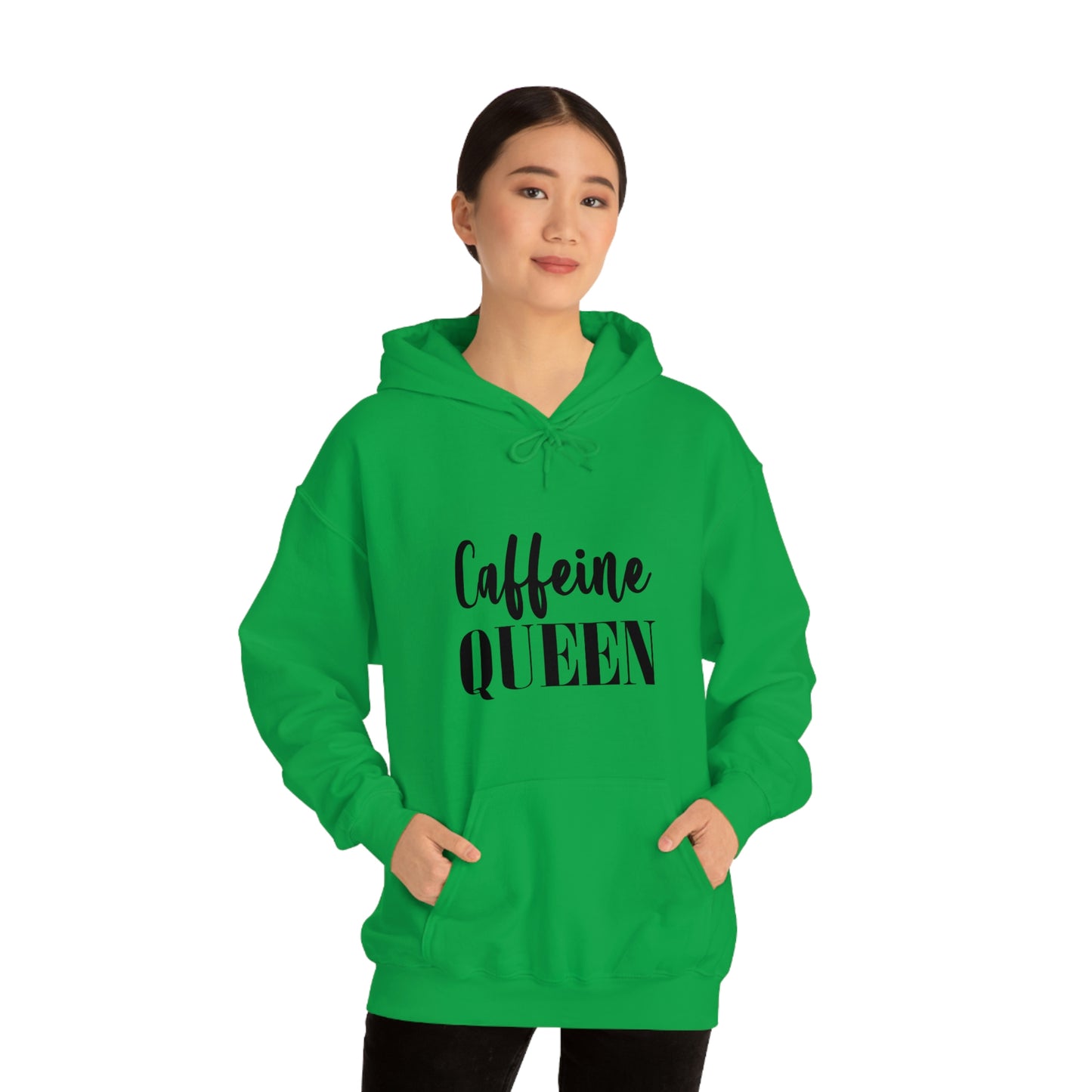 Caffeine Queen Unisex Heavy Blend Hooded Sweatshirt