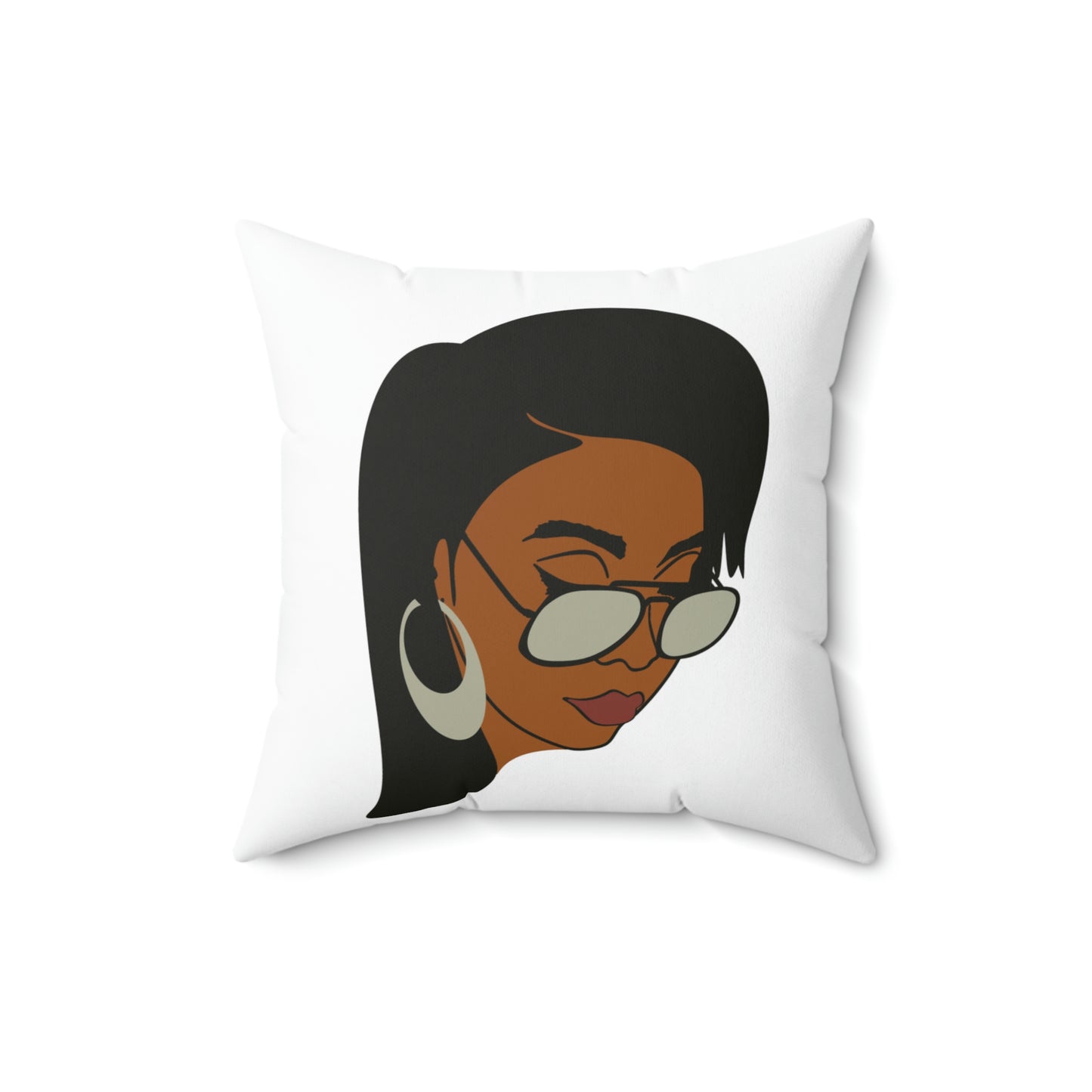 Black Girls Been Magic-Spun Polyester Square Pillow