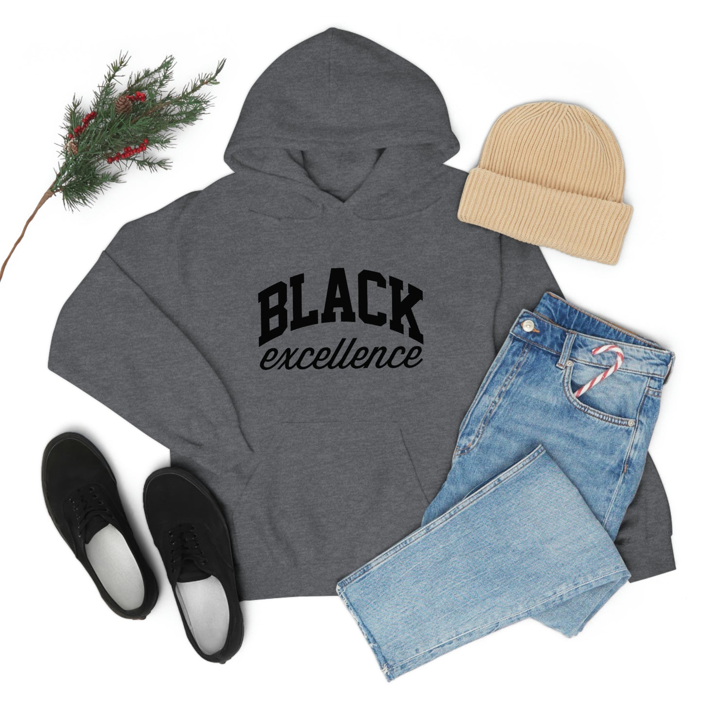 Black Excellence-Unisex Heavy Blend Hooded Sweatshirt