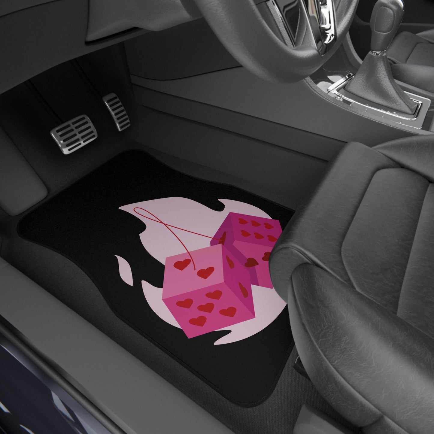 Flame Mats - Love- Car Mats (Set of 4)