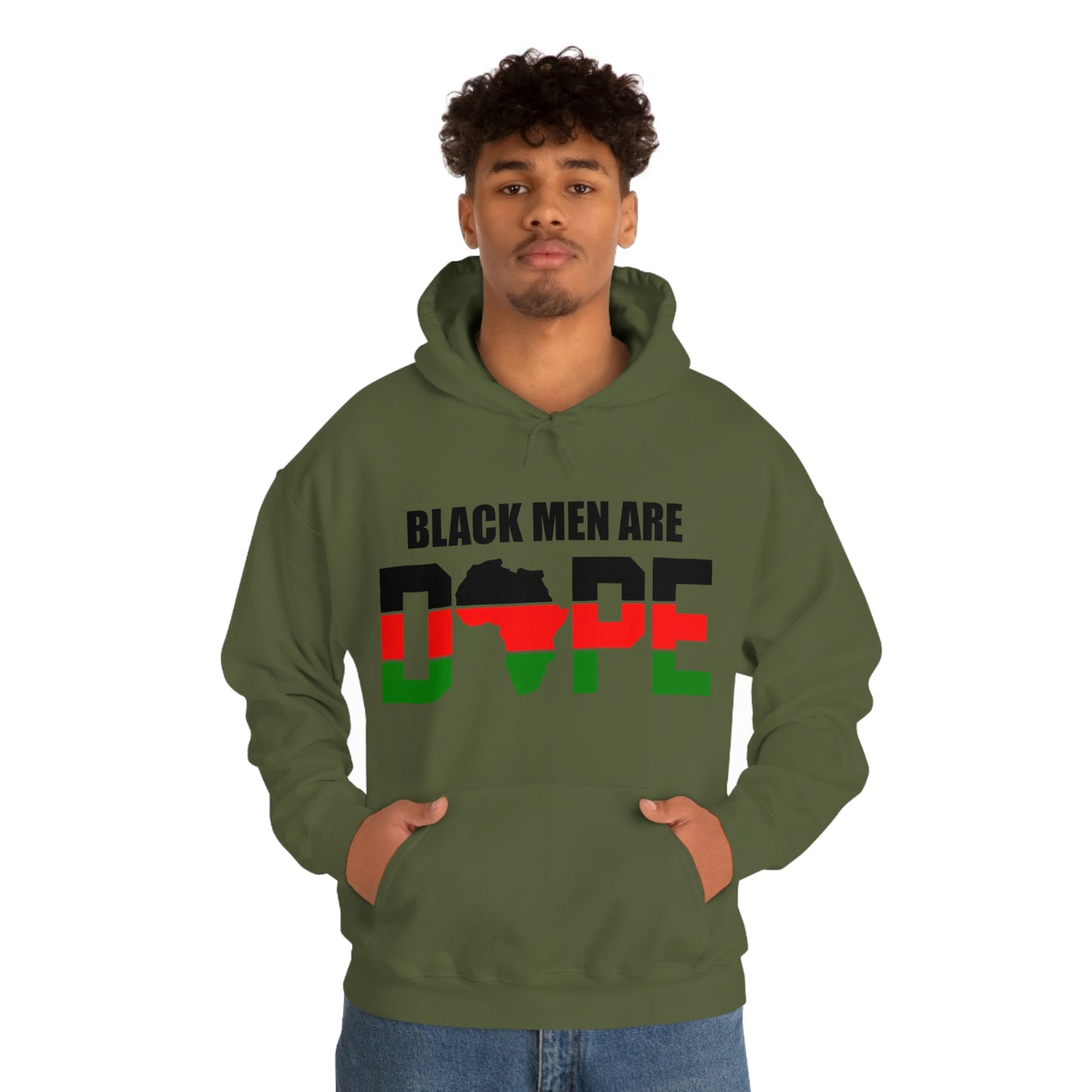 Black Men are Dope- Unisex Heavy Blend Hooded Sweatshirt