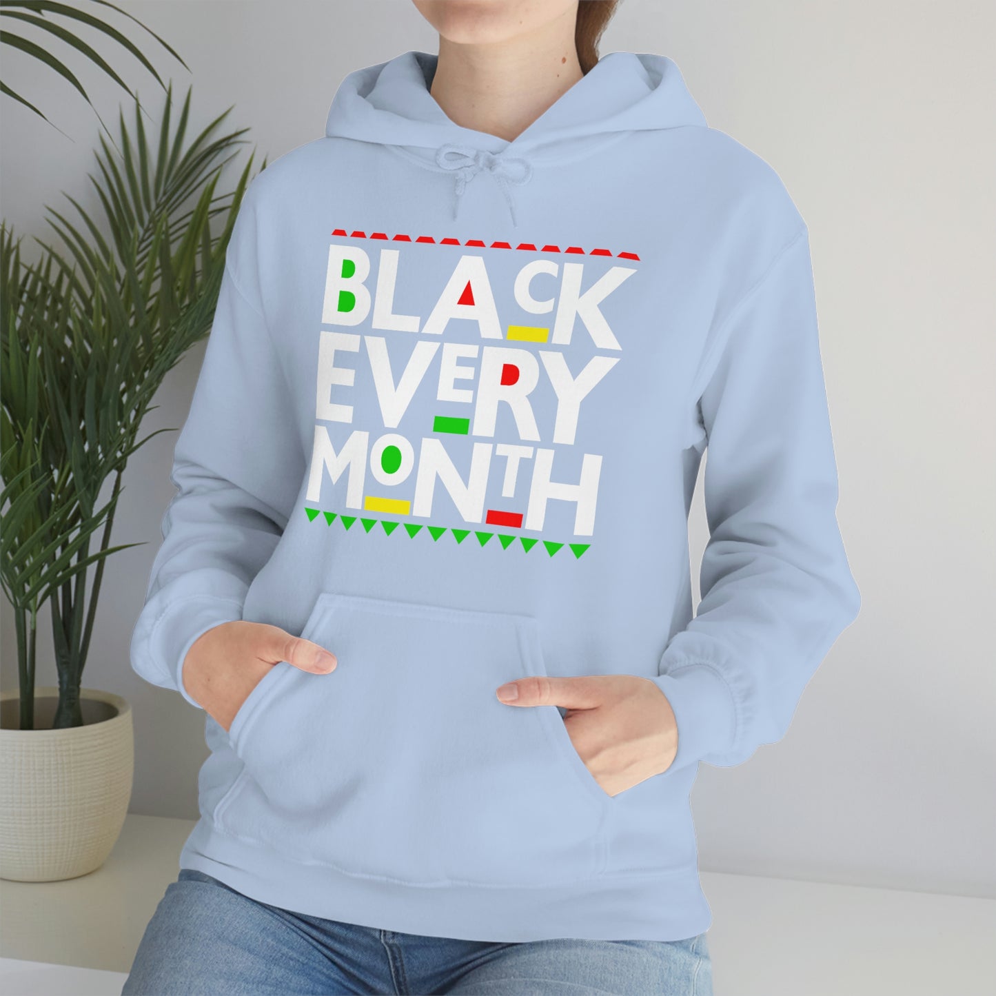 Black Every Month-Unisex Heavy Blend Hooded Sweatshirt