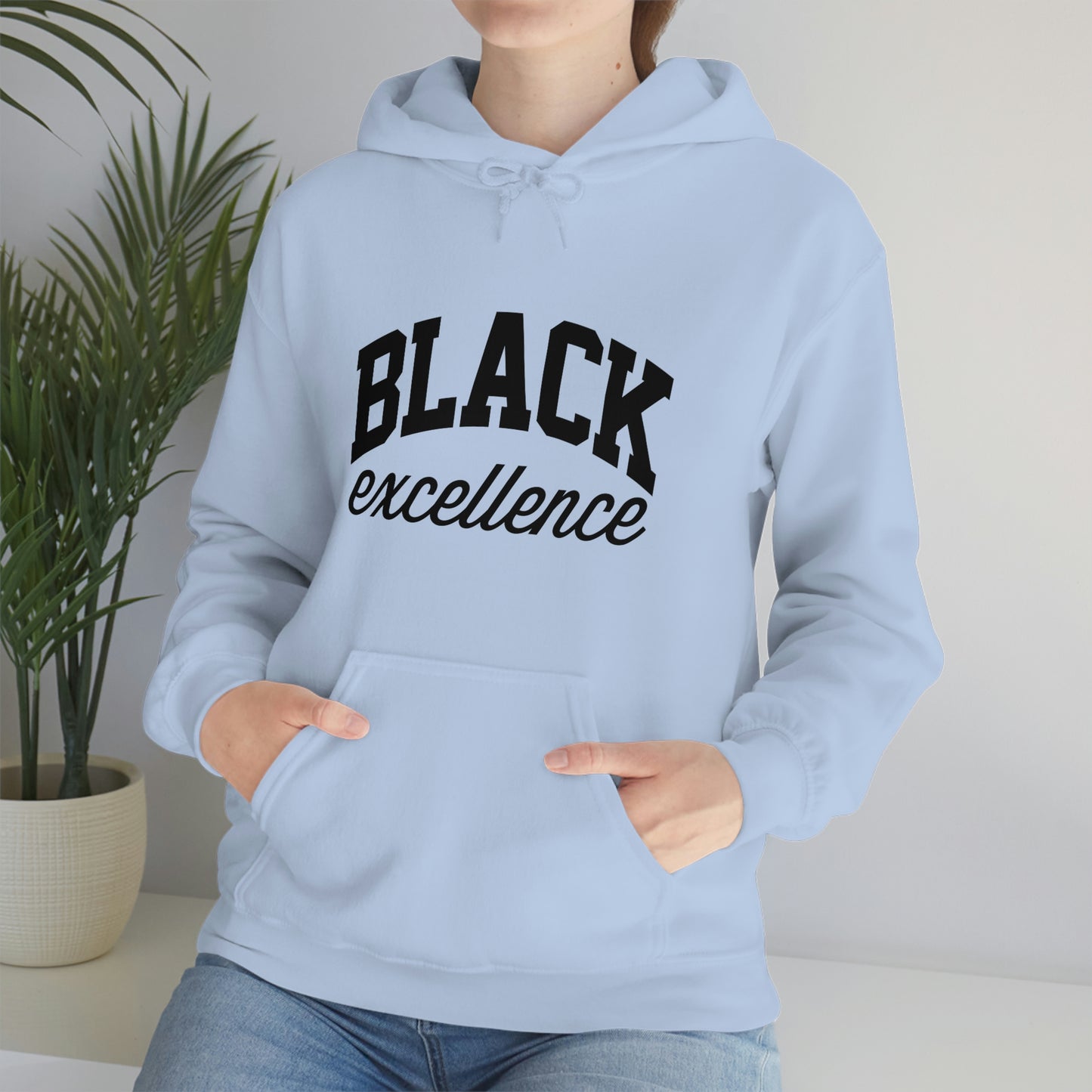 Black Excellence-Unisex Heavy Blend Hooded Sweatshirt