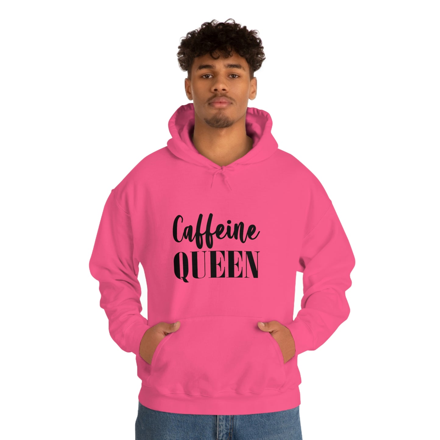 Caffeine Queen Unisex Heavy Blend Hooded Sweatshirt