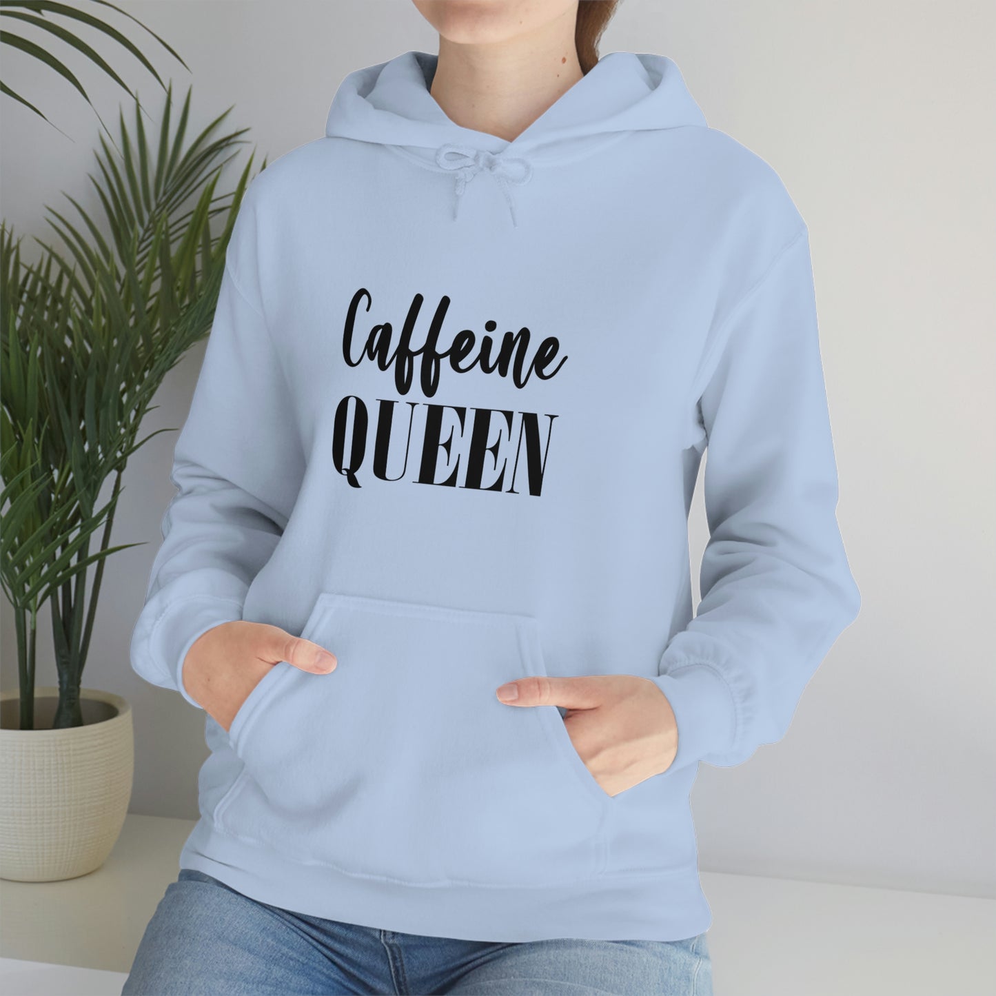 Caffeine Queen Unisex Heavy Blend Hooded Sweatshirt