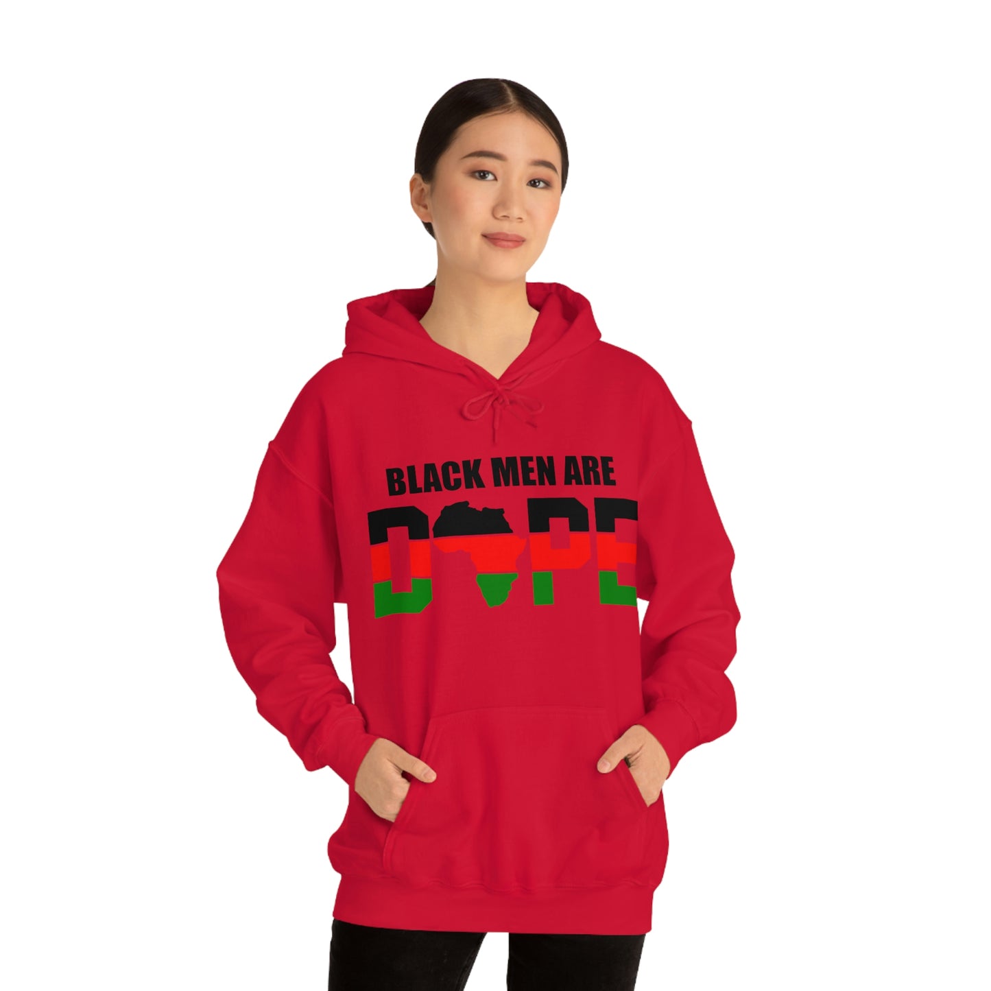 Black Men are Dope- Unisex Heavy Blend Hooded Sweatshirt