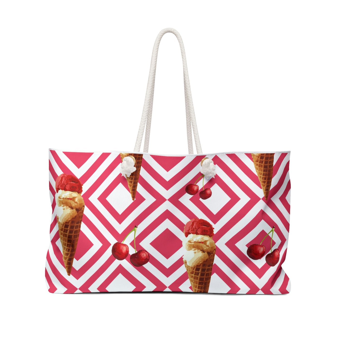 Cherry Ice Cream- Weekender Bag