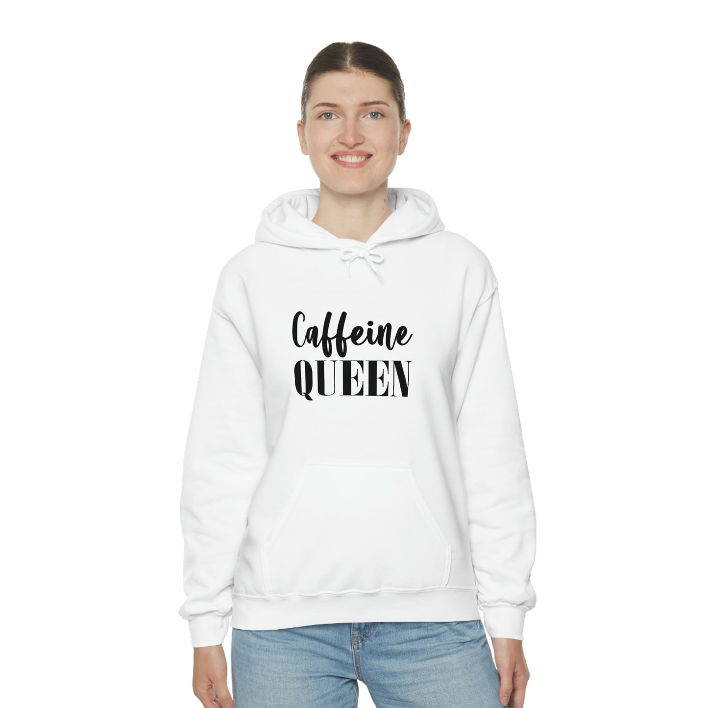 Caffeine Queen Unisex Heavy Blend Hooded Sweatshirt