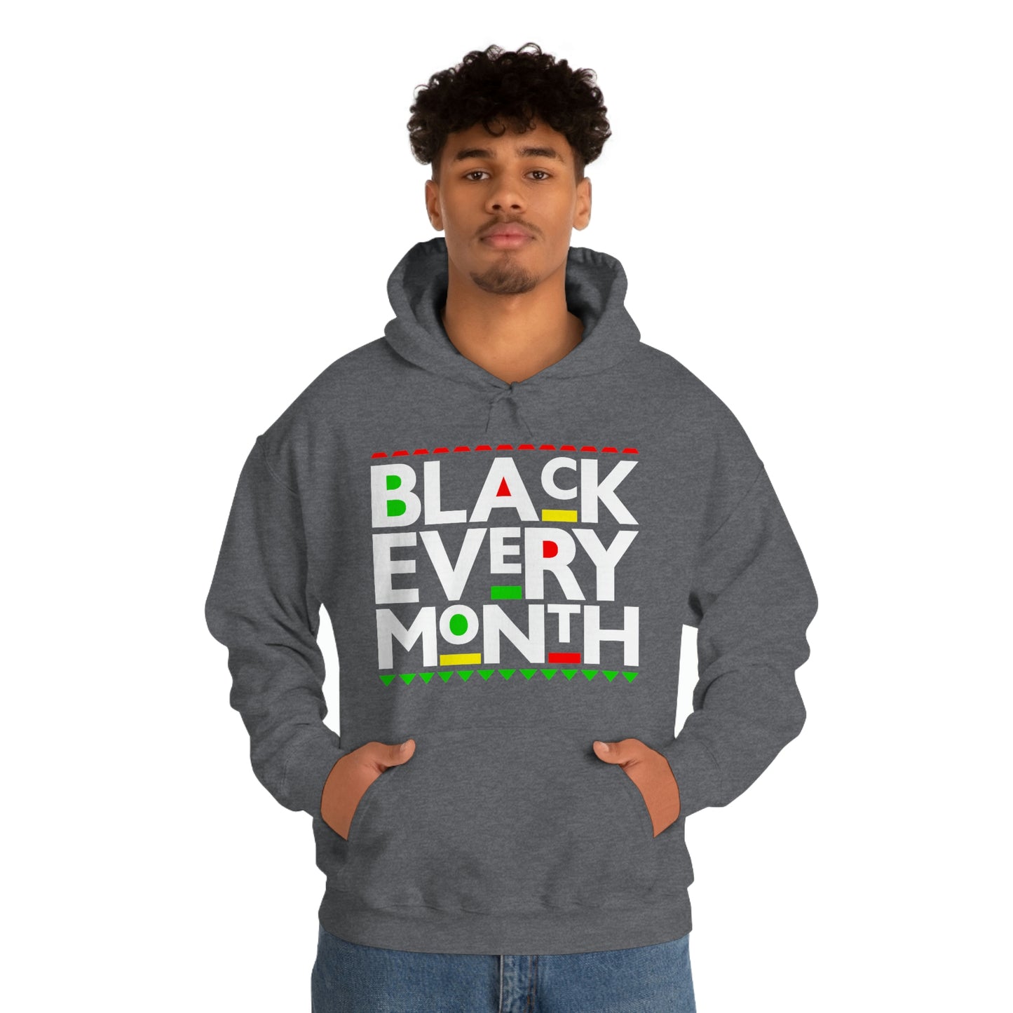 Black Every Month-Unisex Heavy Blend Hooded Sweatshirt