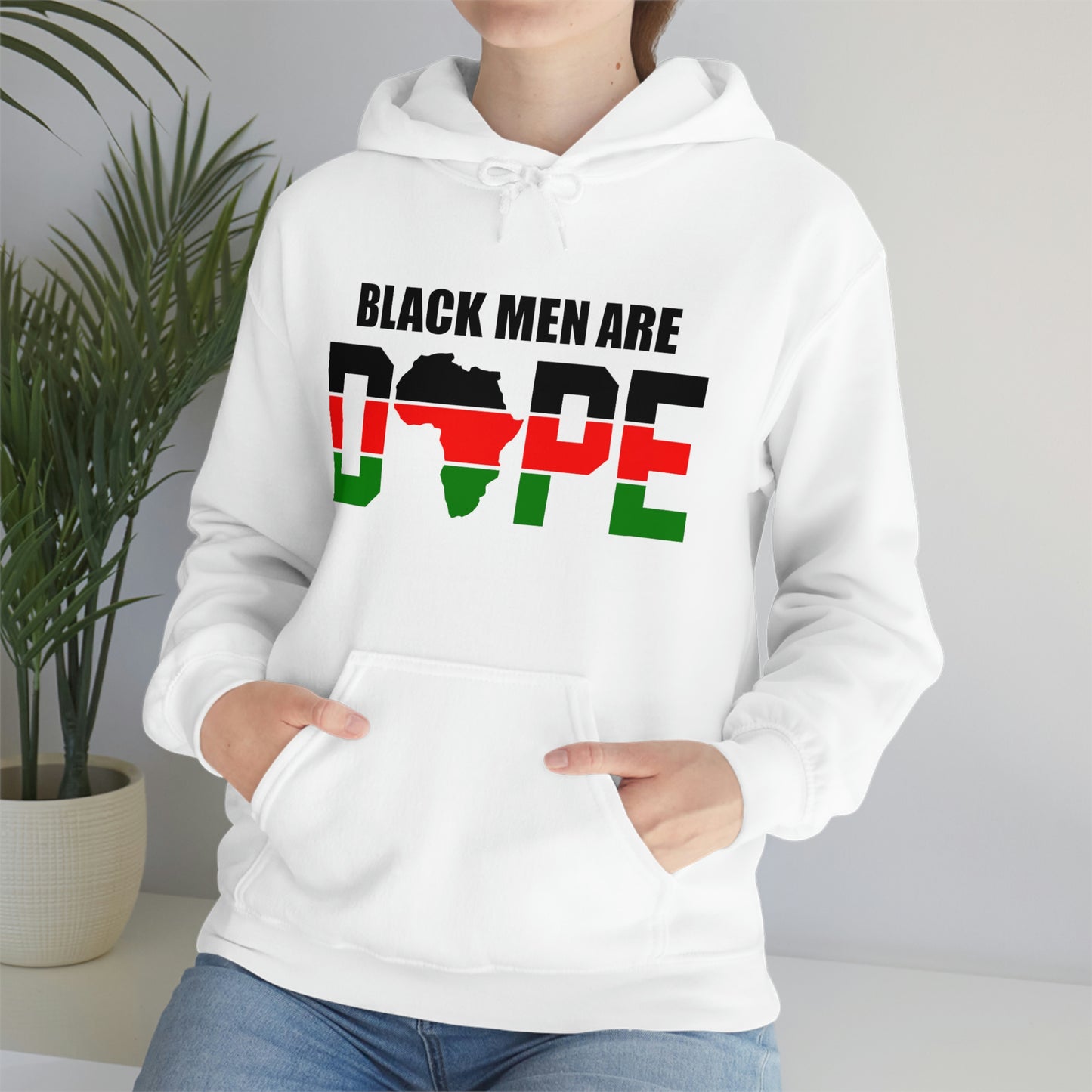 Black Men are Dope- Unisex Heavy Blend Hooded Sweatshirt