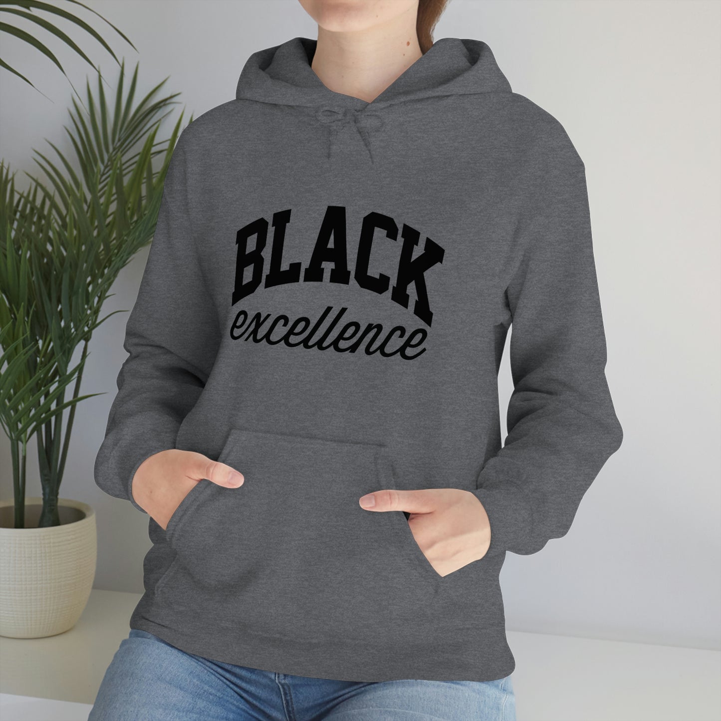 Black Excellence-Unisex Heavy Blend Hooded Sweatshirt