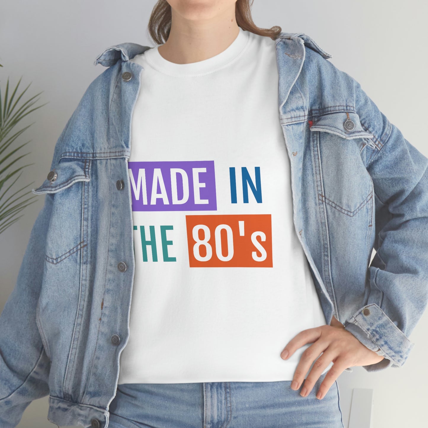 Made in the 80s-Unisex Heavy Cotton Tee