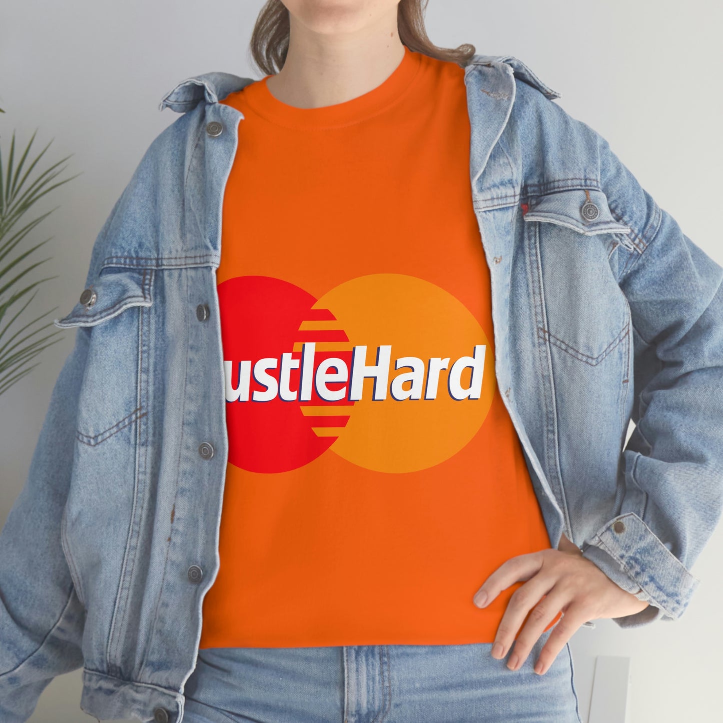 Hustle Hard -Unisex Heavy Cotton Tee