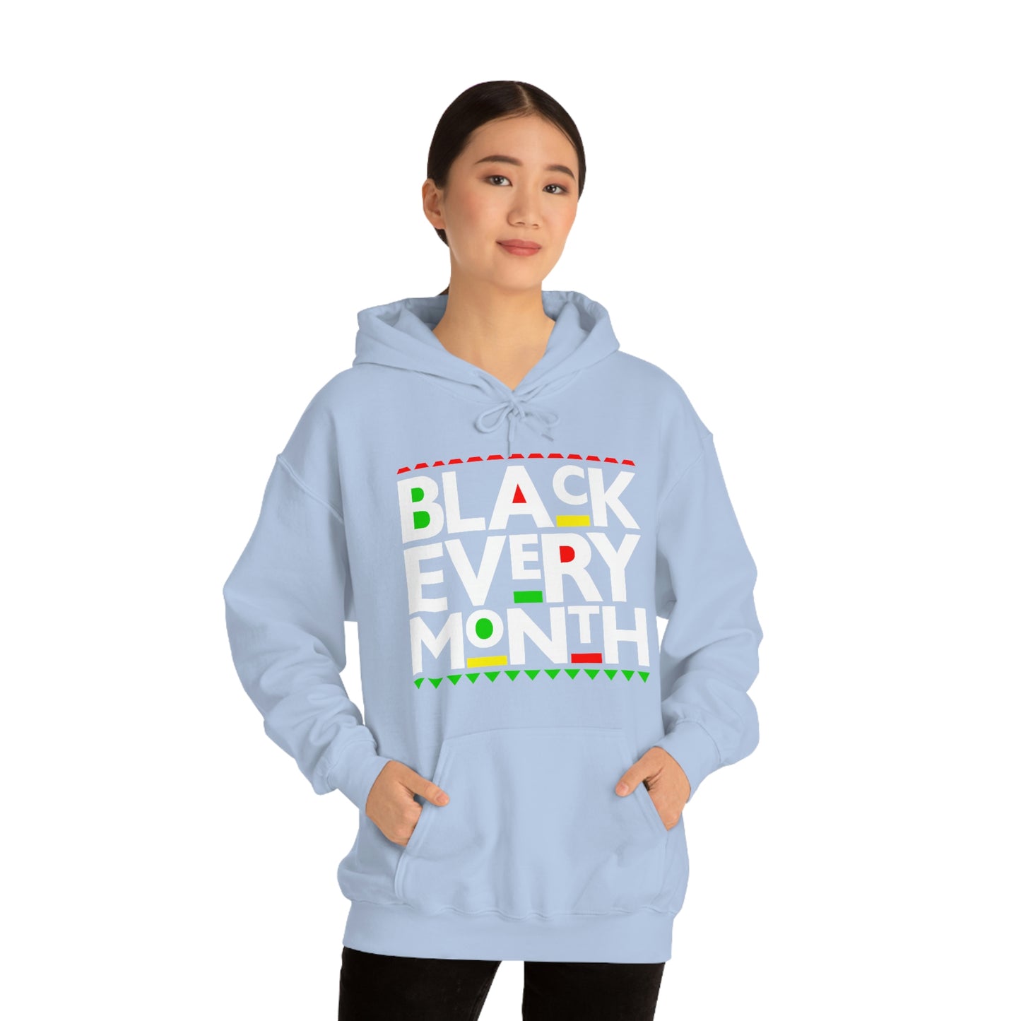 Black Every Month-Unisex Heavy Blend Hooded Sweatshirt