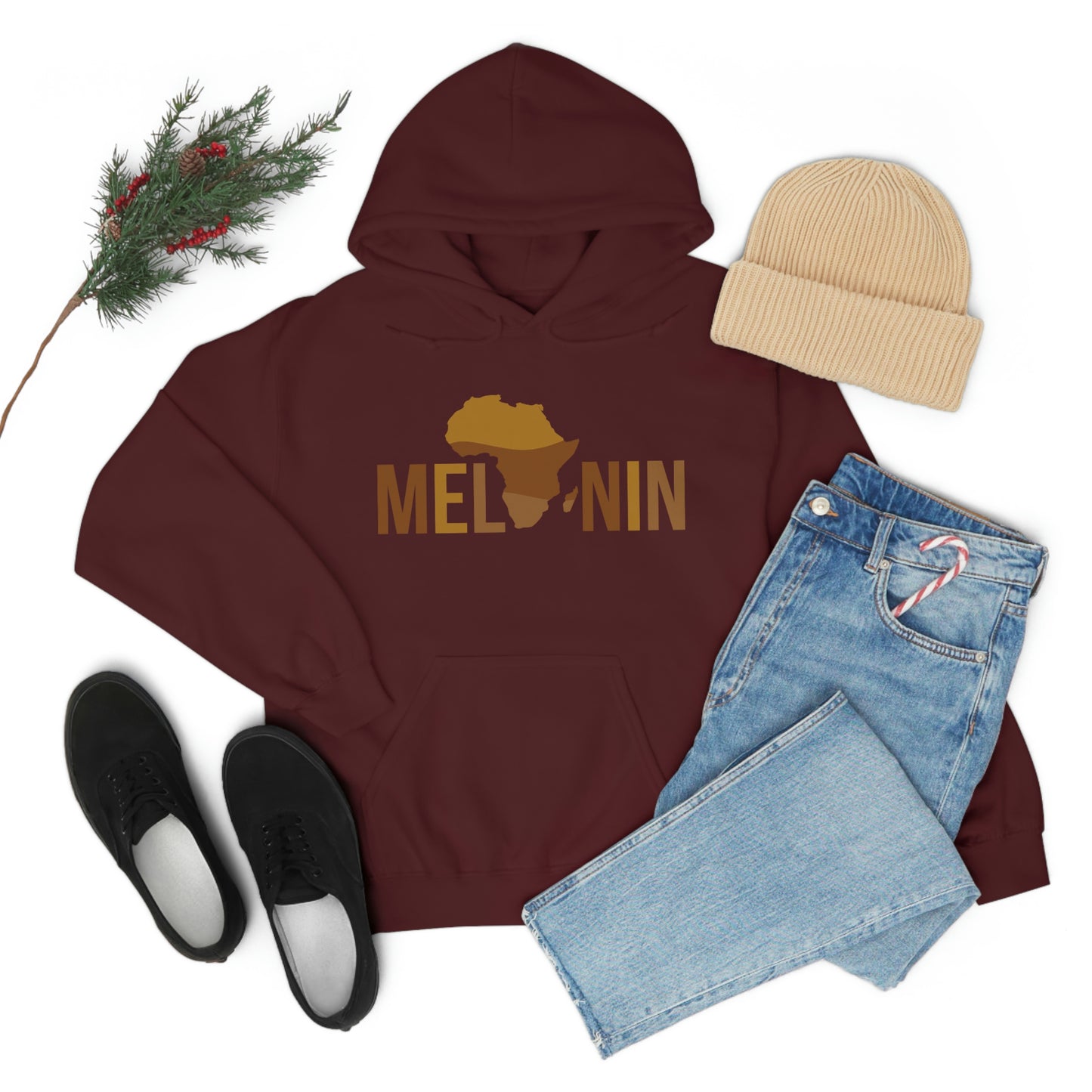 Melanin-Unisex Heavy Blend Hooded Sweatshirt