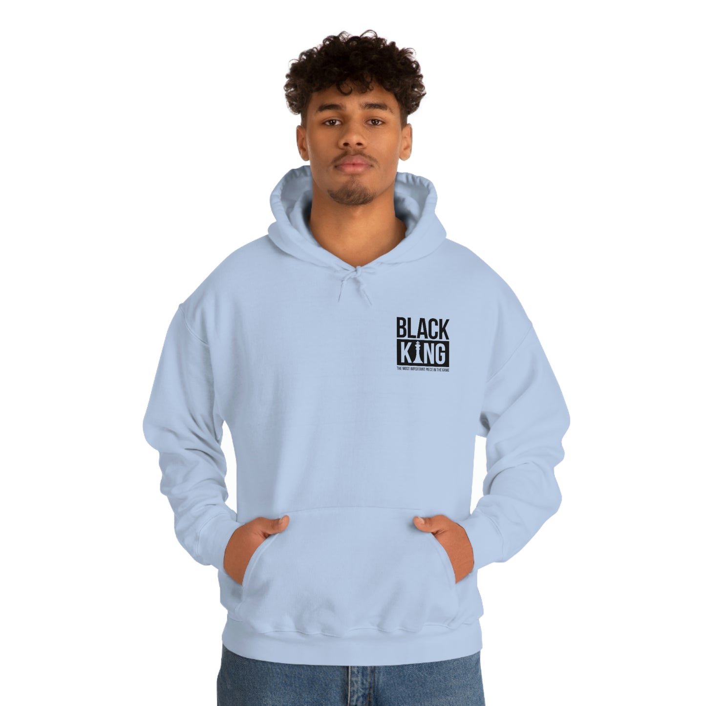 Black Kings -Chess- Heavy Blend Hooded Sweatshirt